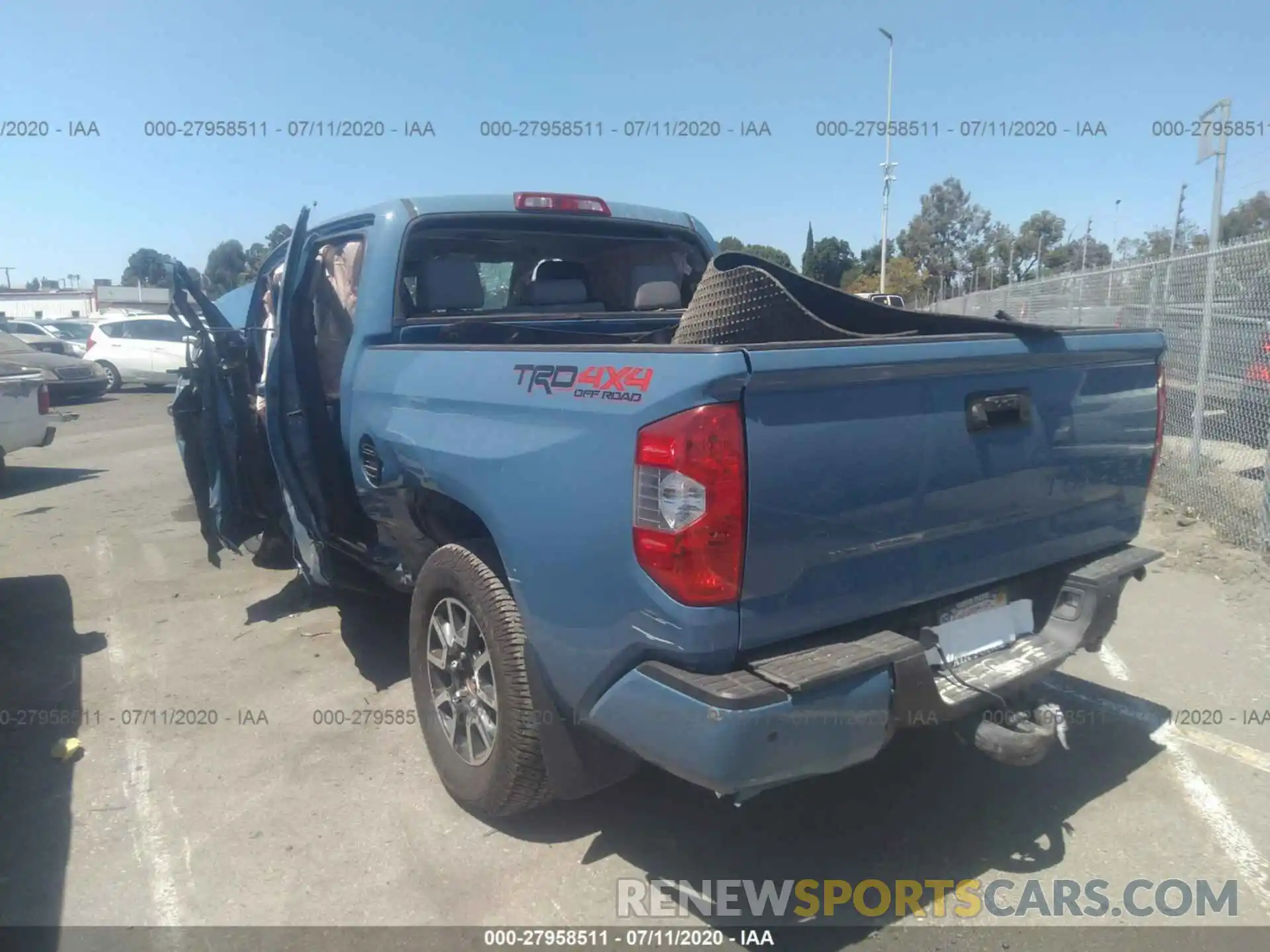 2 Photograph of a damaged car 5TFHY5F14KX795511 TOYOTA TUNDRA 2019