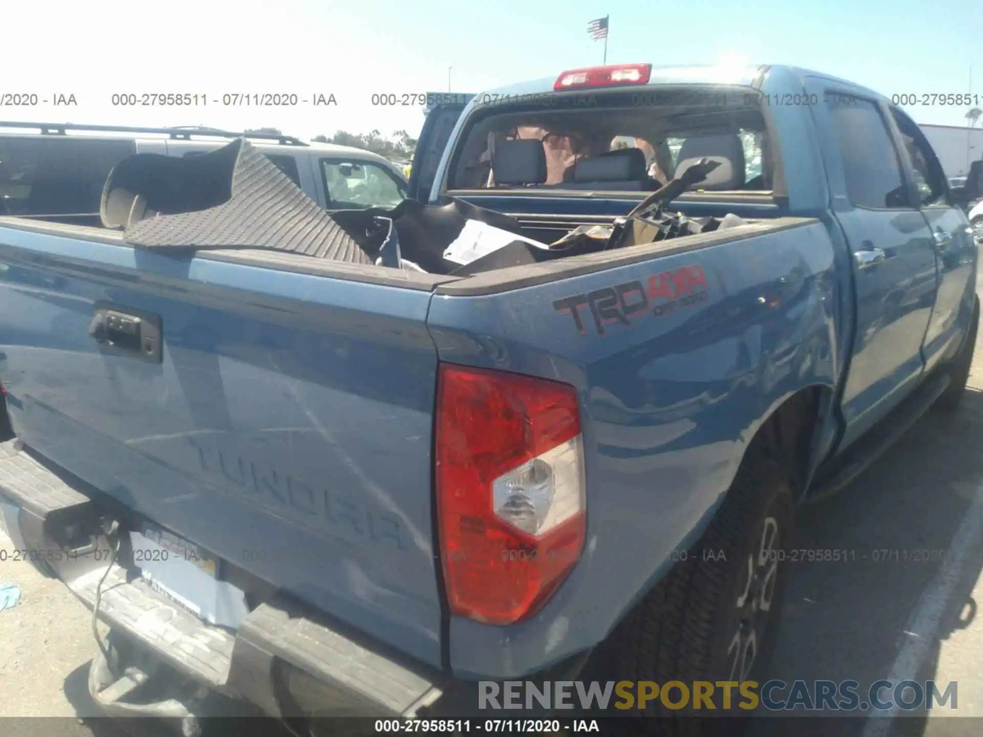 3 Photograph of a damaged car 5TFHY5F14KX795511 TOYOTA TUNDRA 2019