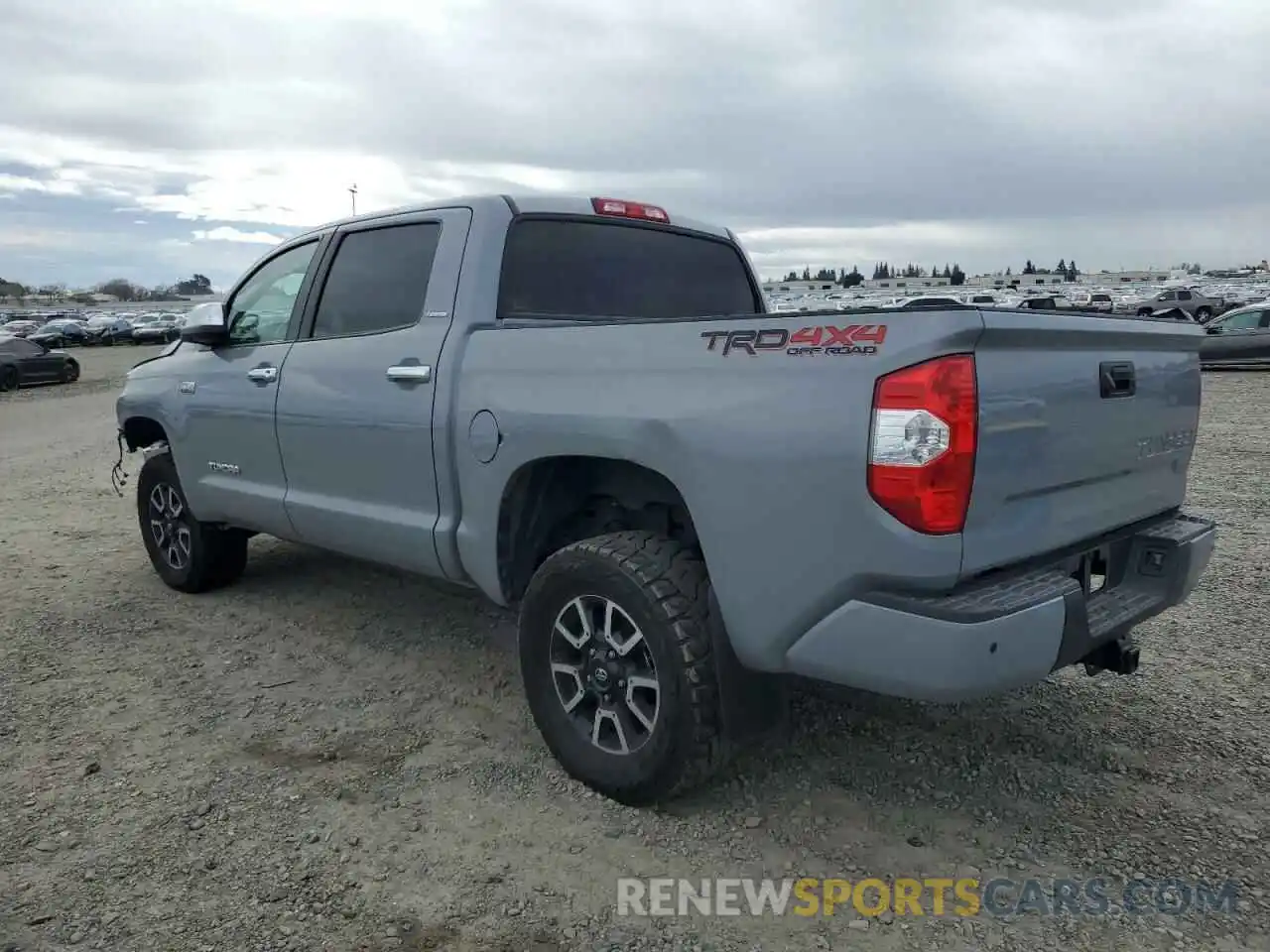 2 Photograph of a damaged car 5TFHY5F14KX865301 TOYOTA TUNDRA 2019