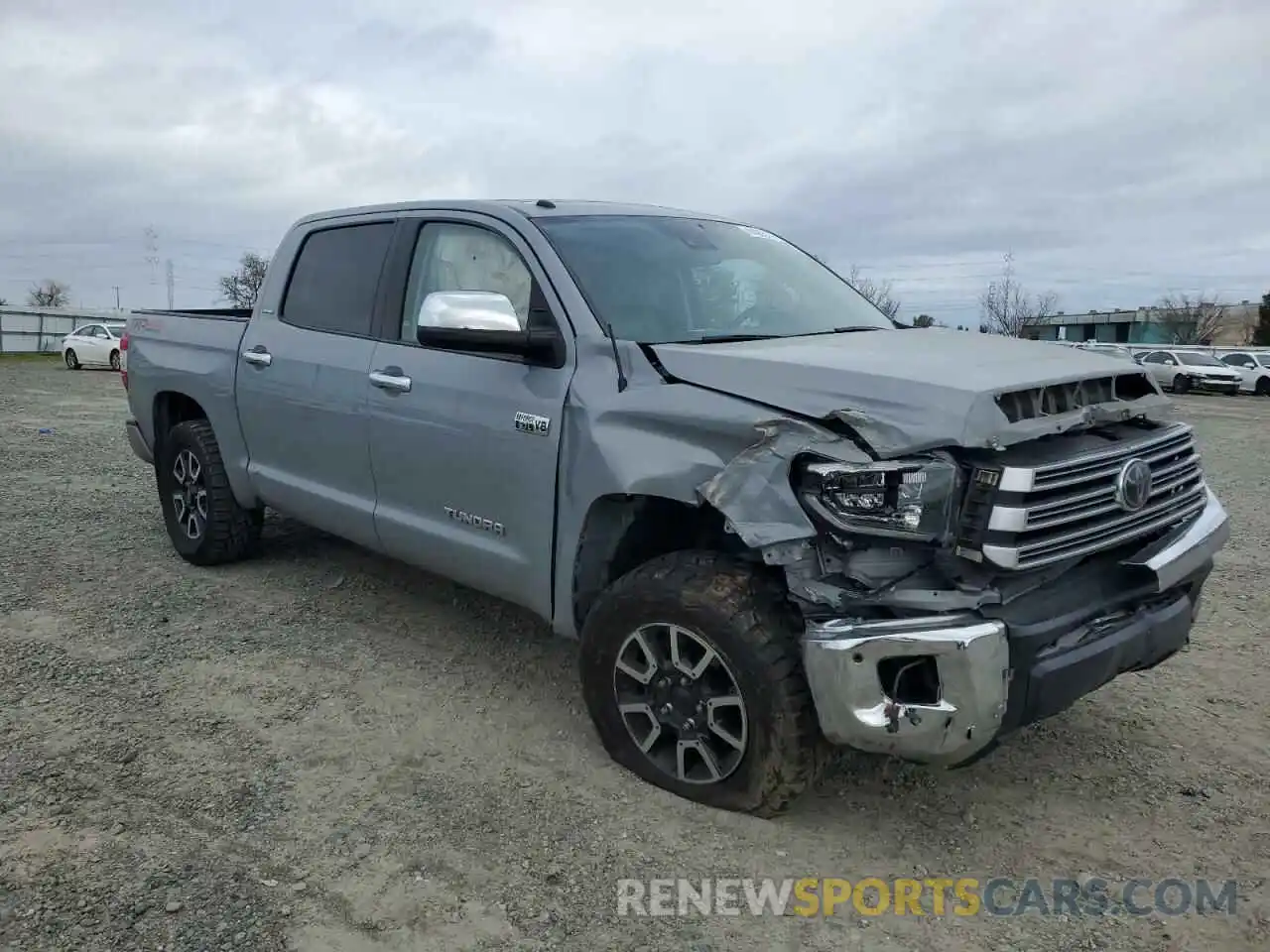 4 Фотография поврежденного автомобиля 5TFHY5F14KX865301 TOYOTA TUNDRA 2019