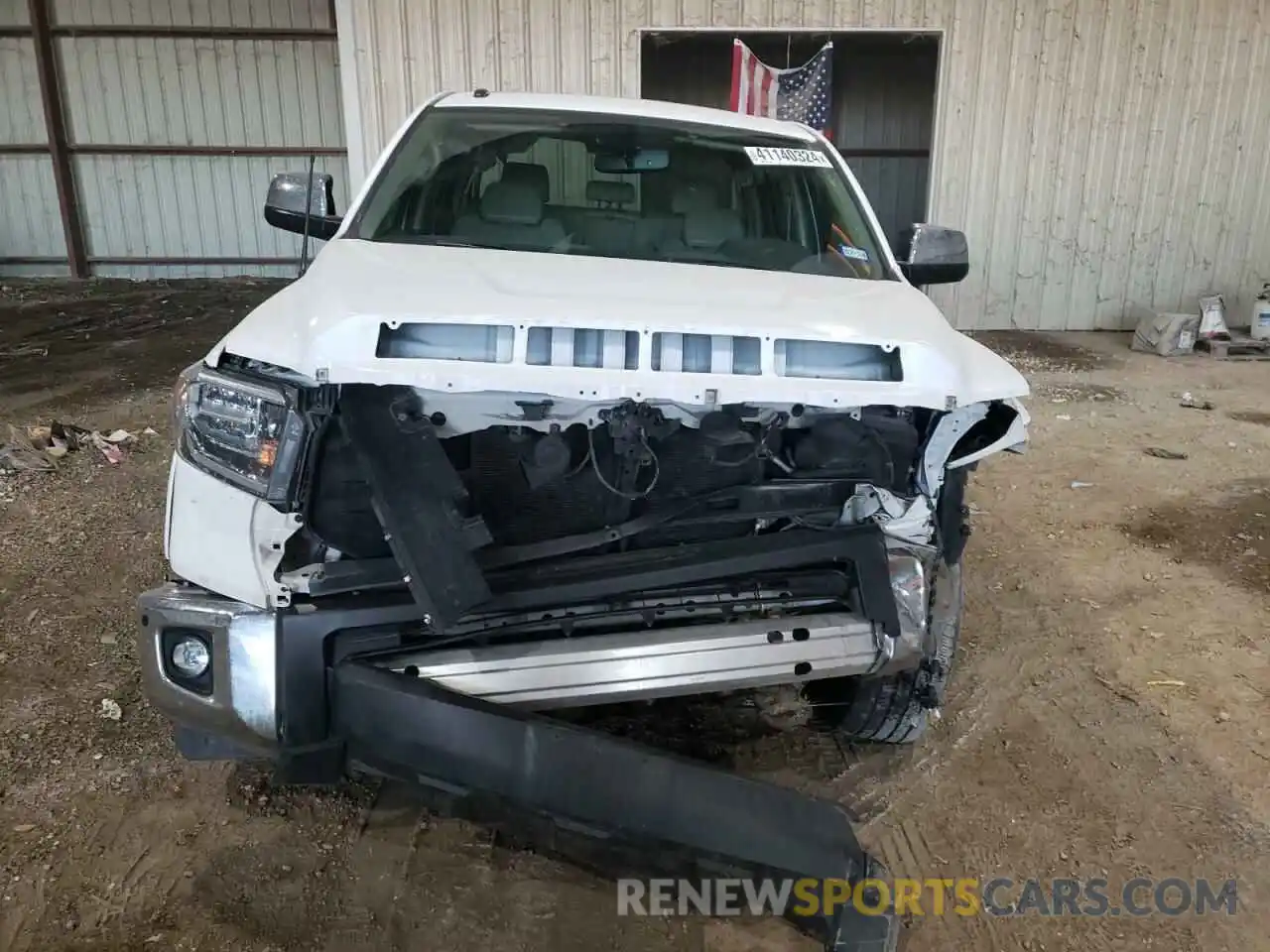 5 Photograph of a damaged car 5TFHY5F15KX791256 TOYOTA TUNDRA 2019