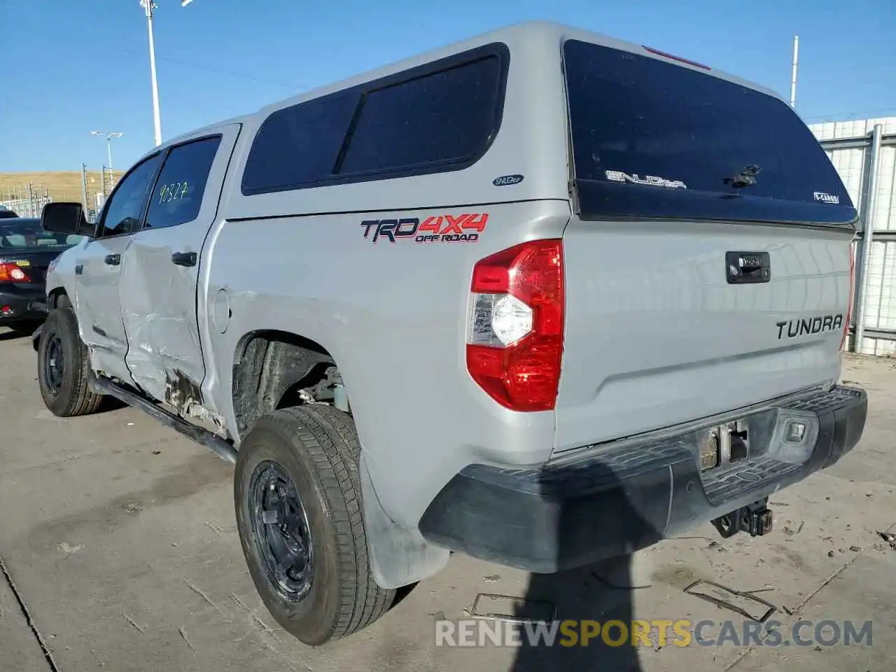 3 Photograph of a damaged car 5TFHY5F15KX792326 TOYOTA TUNDRA 2019