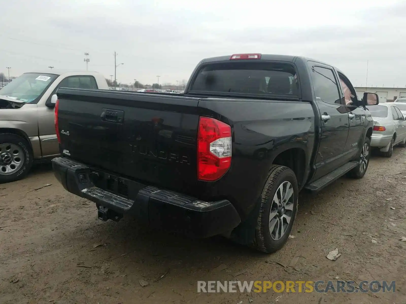 4 Photograph of a damaged car 5TFHY5F15KX794688 TOYOTA TUNDRA 2019