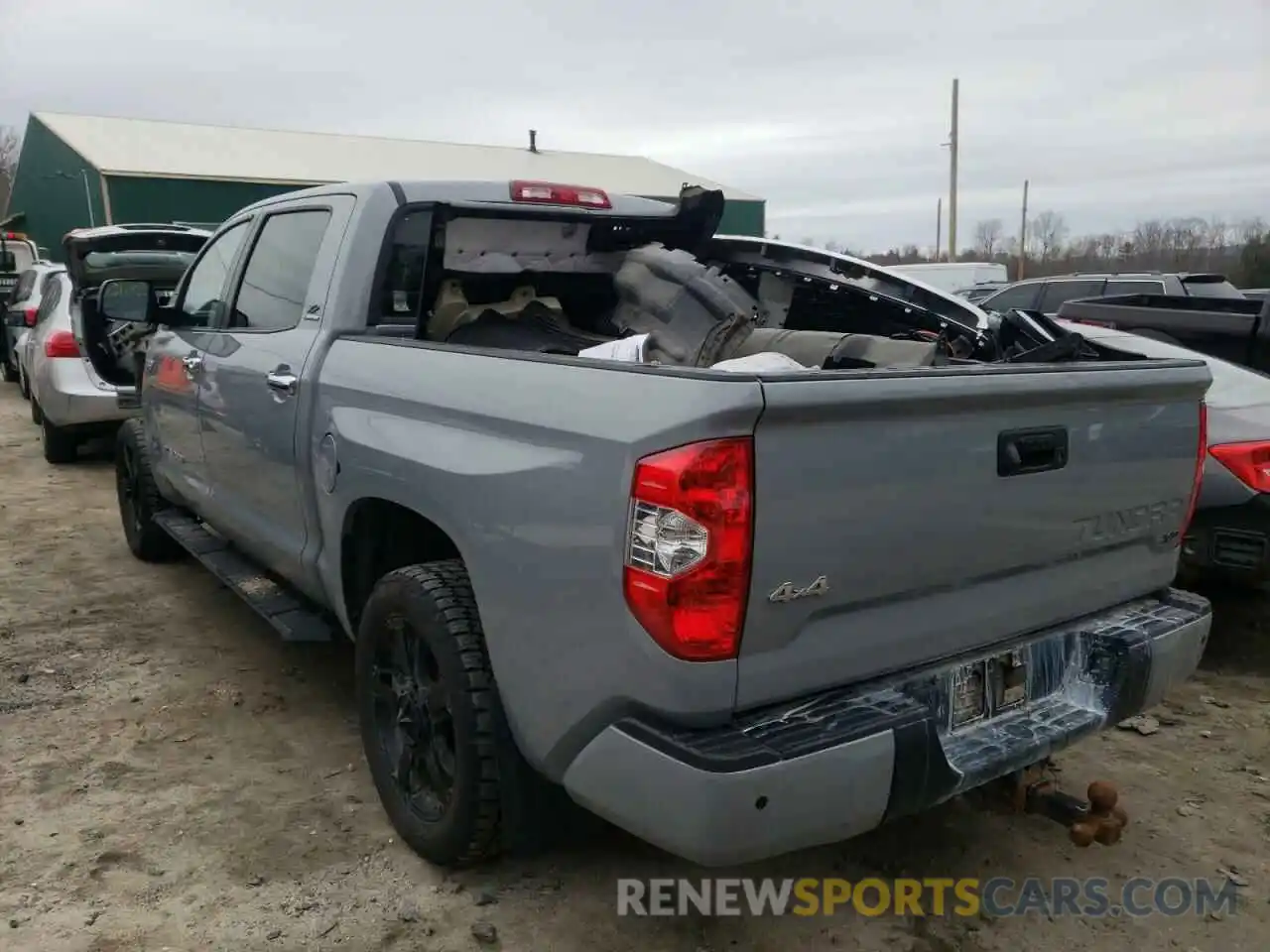 3 Photograph of a damaged car 5TFHY5F15KX799261 TOYOTA TUNDRA 2019