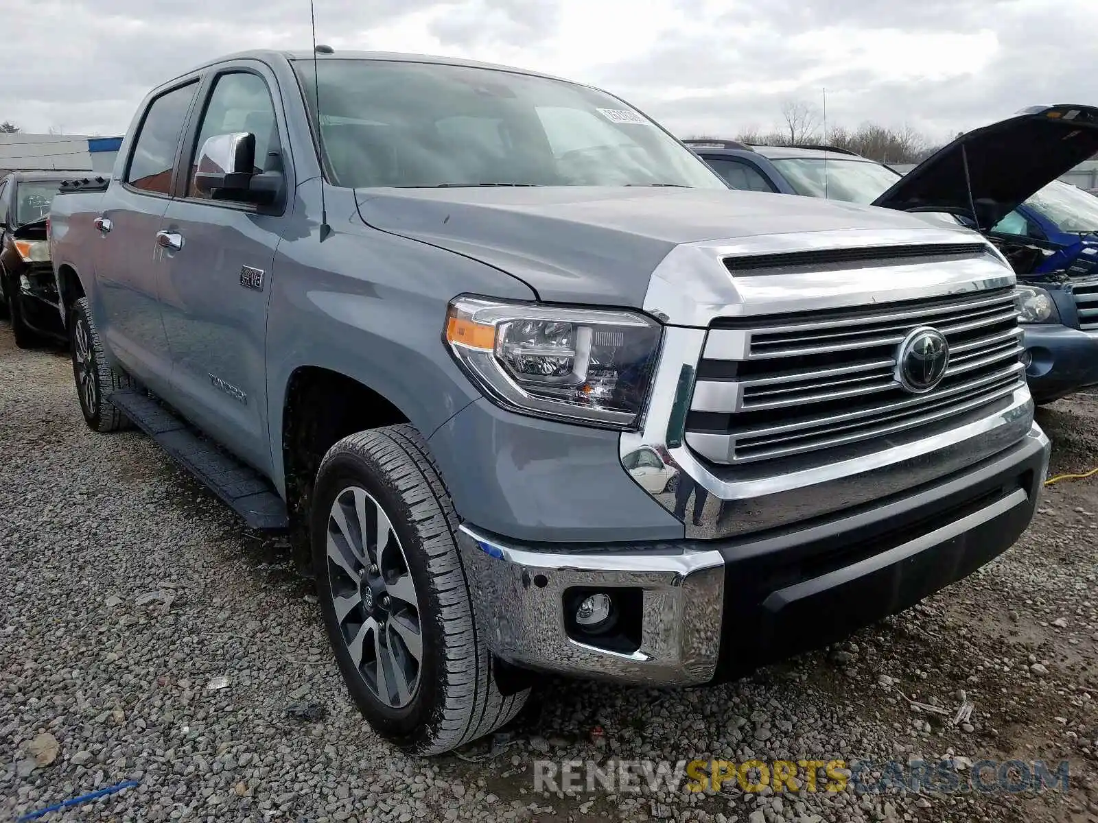 1 Photograph of a damaged car 5TFHY5F15KX810551 TOYOTA TUNDRA 2019