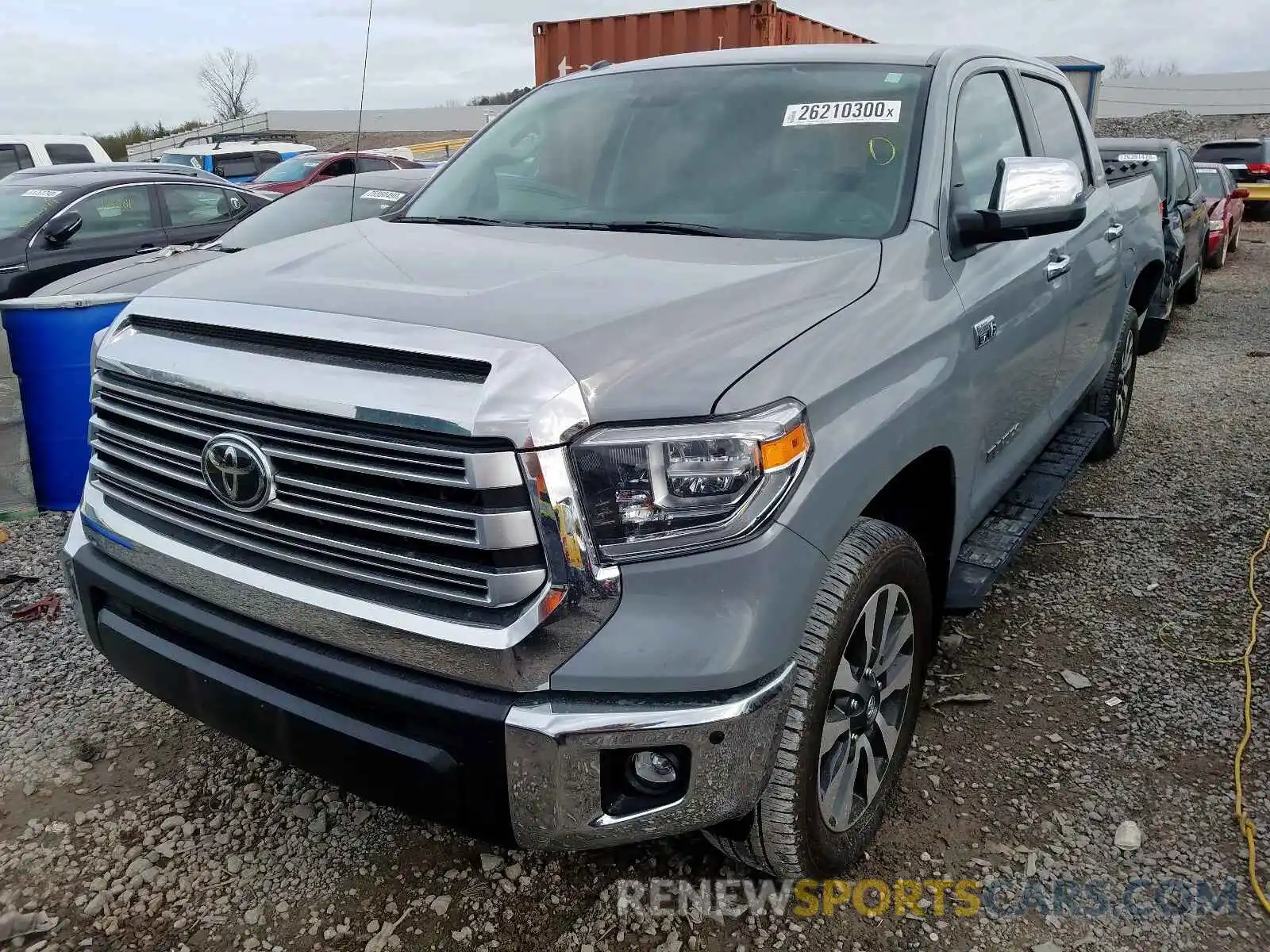 2 Photograph of a damaged car 5TFHY5F15KX810551 TOYOTA TUNDRA 2019