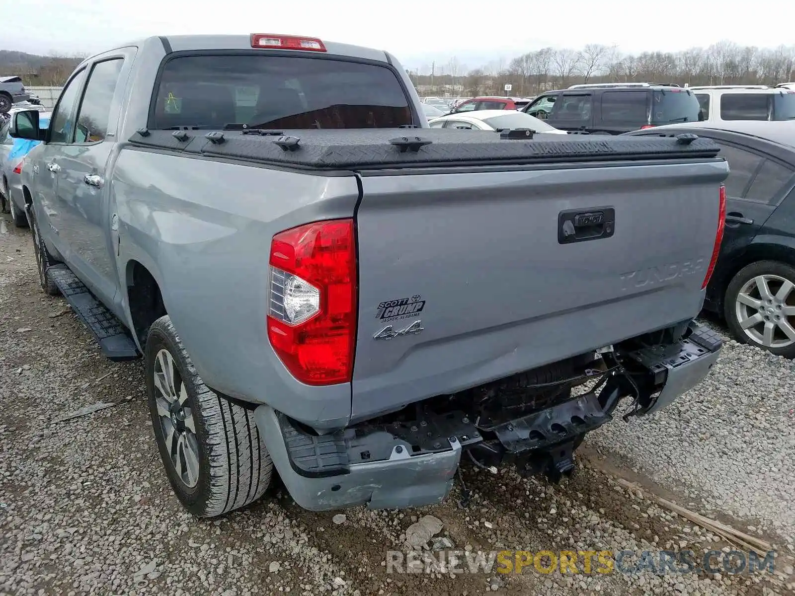 3 Photograph of a damaged car 5TFHY5F15KX810551 TOYOTA TUNDRA 2019