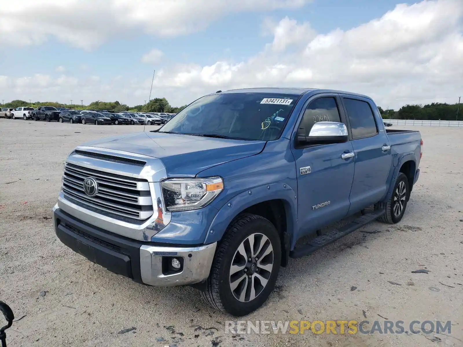 2 Photograph of a damaged car 5TFHY5F15KX822456 TOYOTA TUNDRA 2019