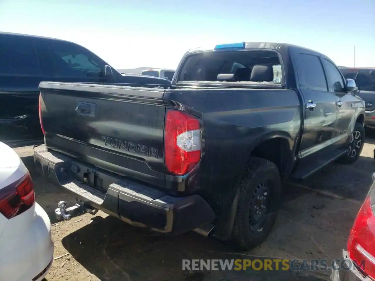 4 Photograph of a damaged car 5TFHY5F15KX841623 TOYOTA TUNDRA 2019