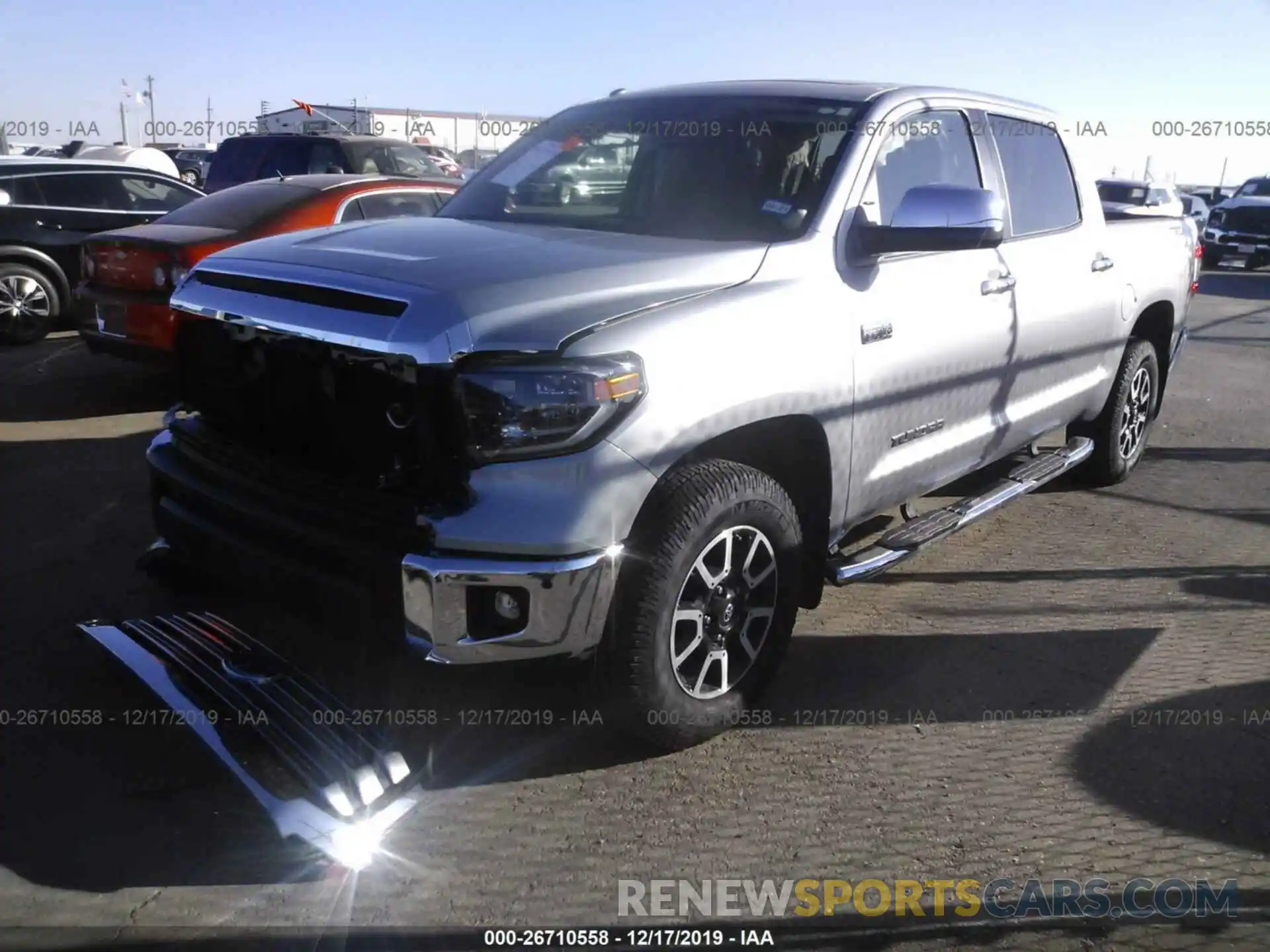 2 Photograph of a damaged car 5TFHY5F15KX847227 TOYOTA TUNDRA 2019