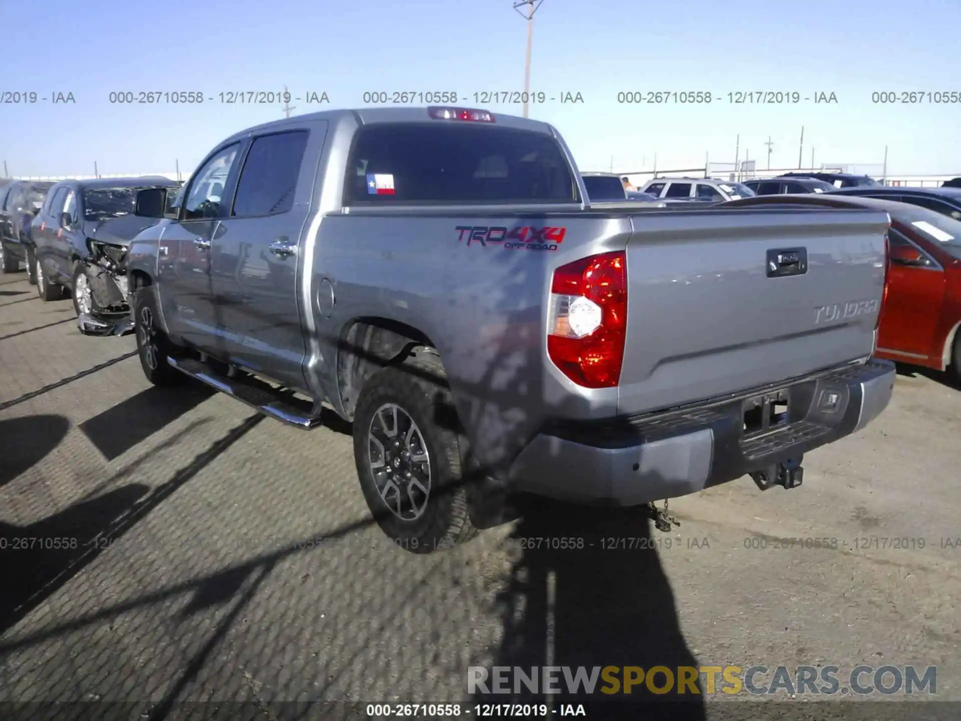 3 Photograph of a damaged car 5TFHY5F15KX847227 TOYOTA TUNDRA 2019