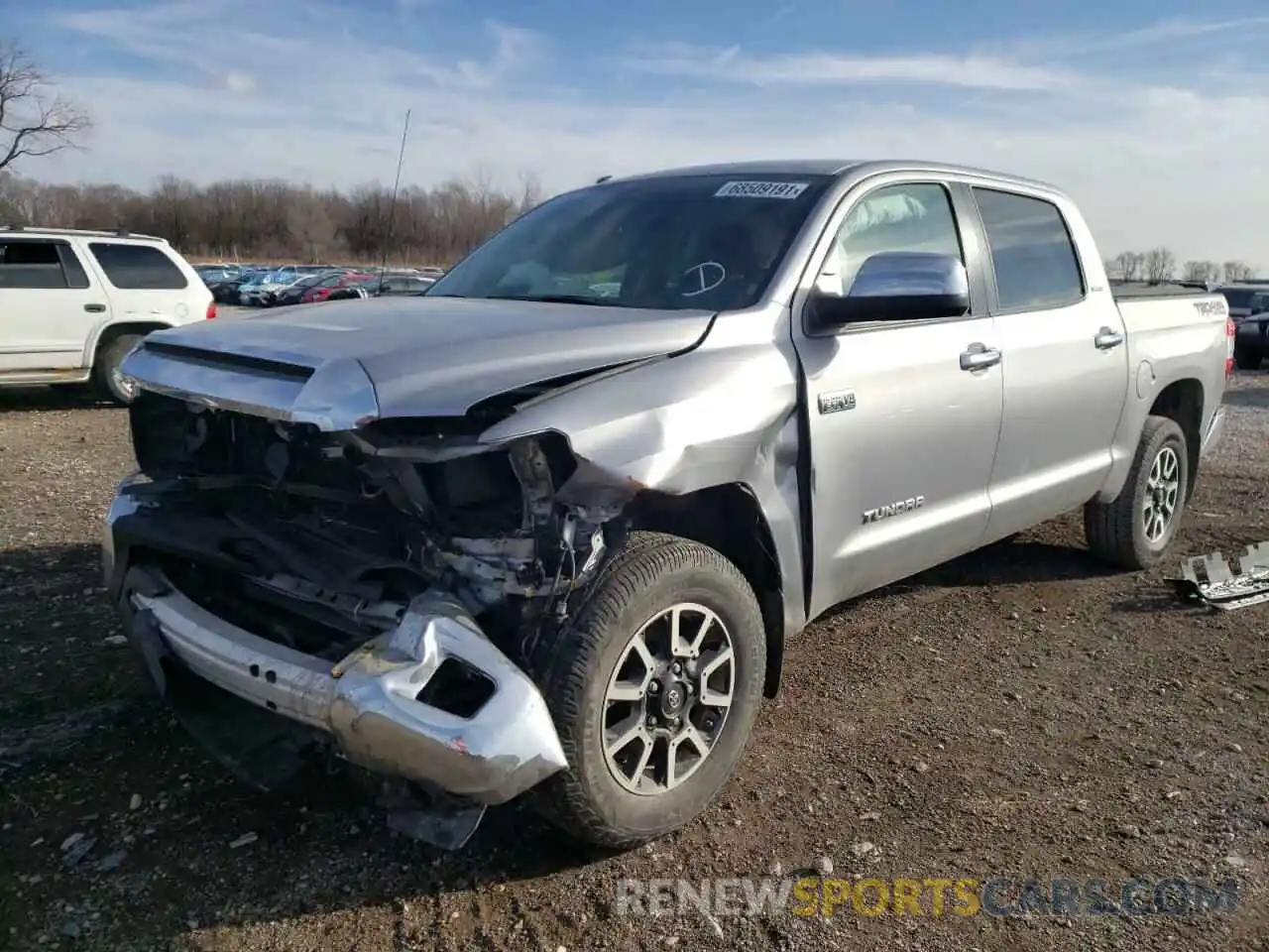 2 Photograph of a damaged car 5TFHY5F15KX847762 TOYOTA TUNDRA 2019