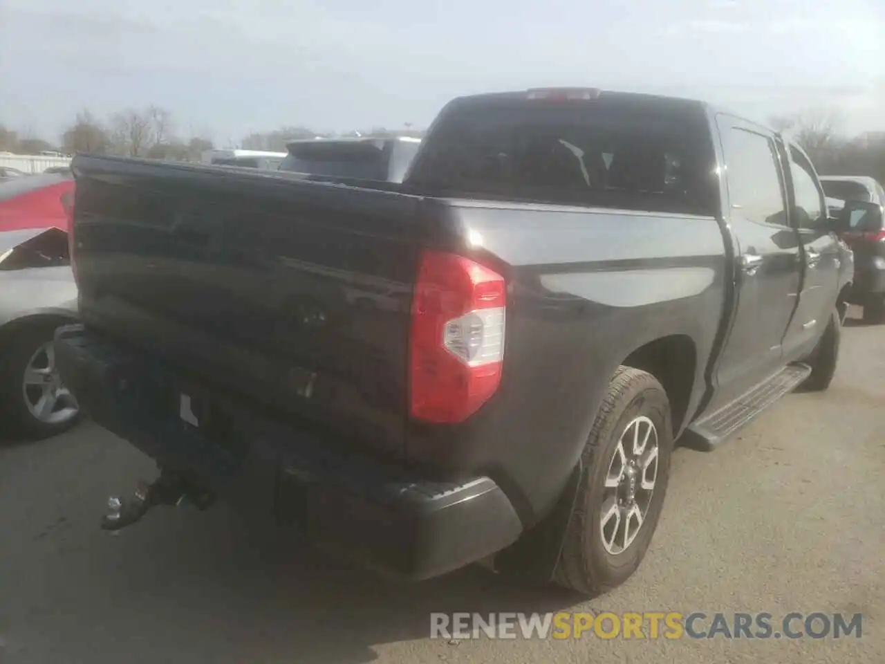 4 Photograph of a damaged car 5TFHY5F15KX858079 TOYOTA TUNDRA 2019