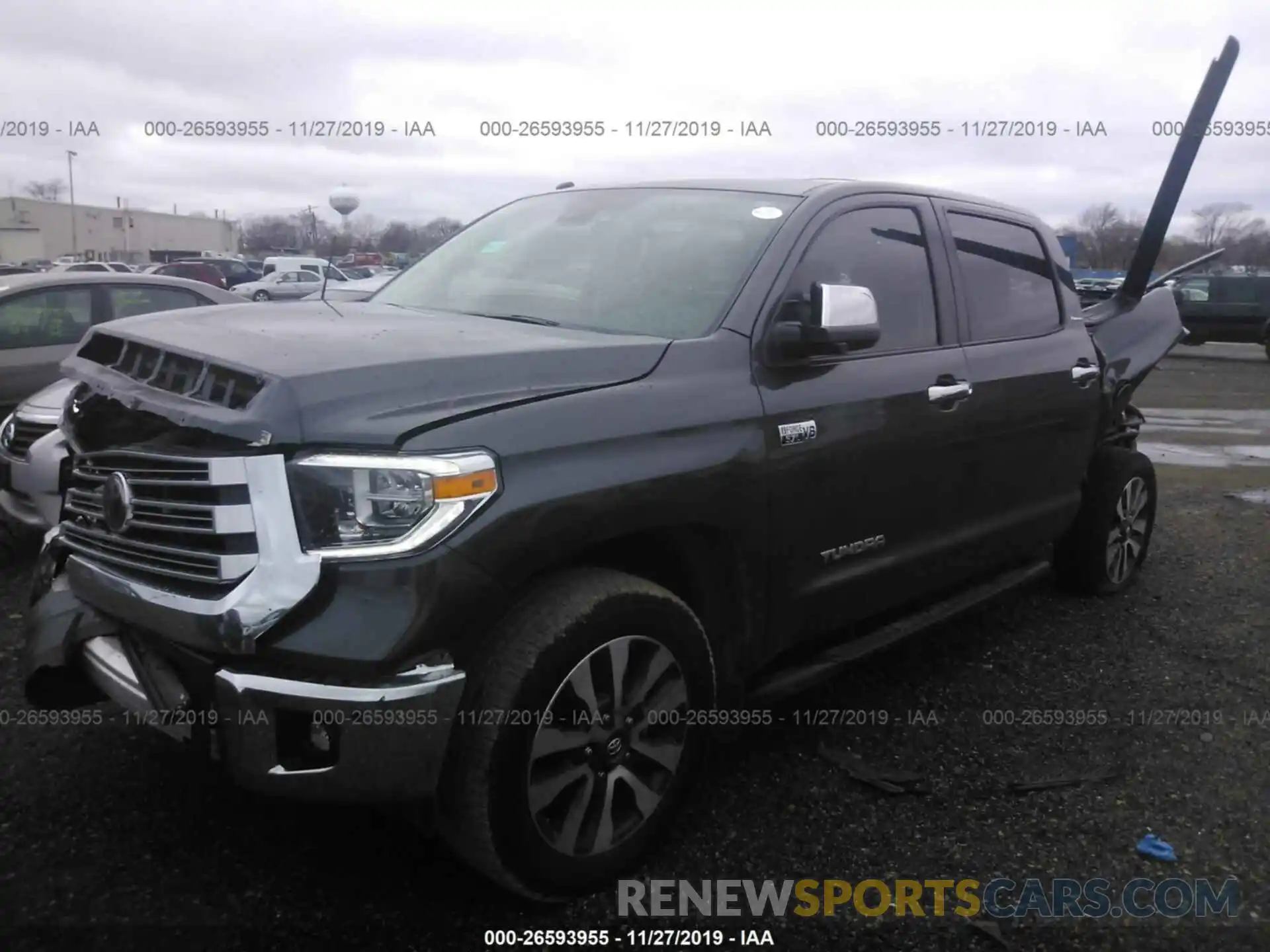 2 Photograph of a damaged car 5TFHY5F16KX780265 TOYOTA TUNDRA 2019