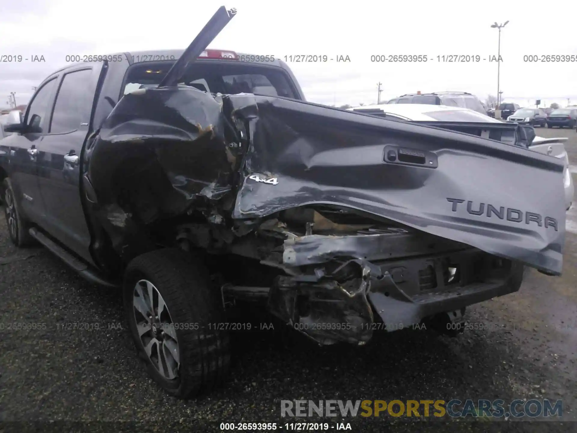 6 Photograph of a damaged car 5TFHY5F16KX780265 TOYOTA TUNDRA 2019