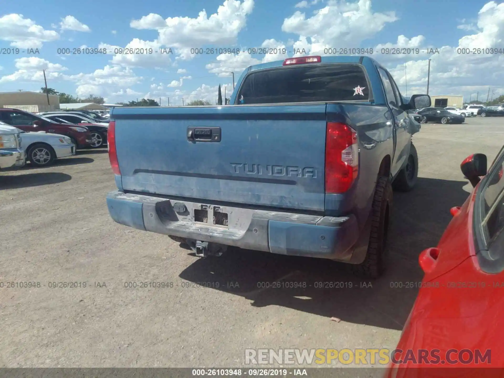 4 Photograph of a damaged car 5TFHY5F16KX788169 TOYOTA TUNDRA 2019