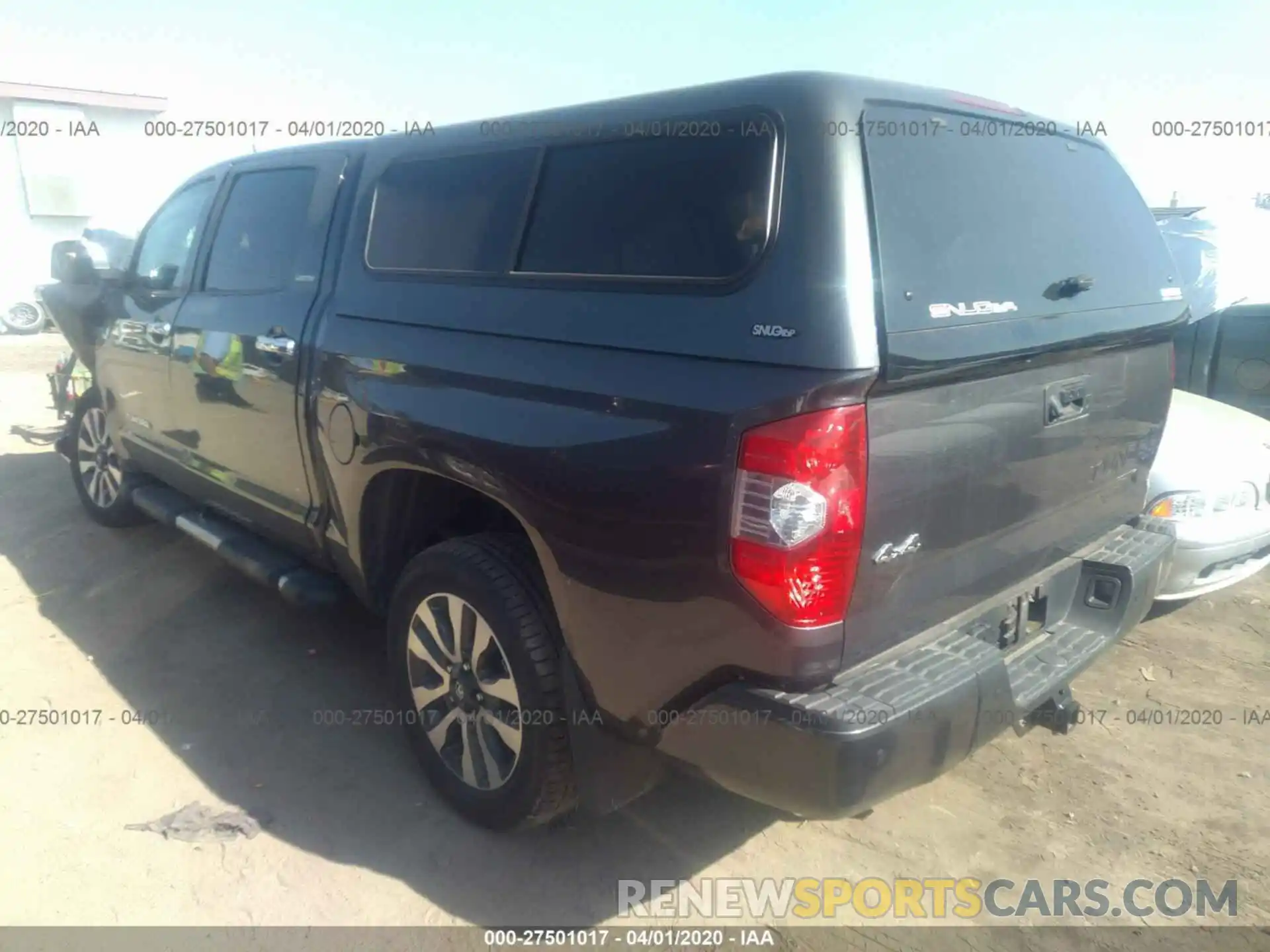 3 Photograph of a damaged car 5TFHY5F16KX802328 TOYOTA TUNDRA 2019