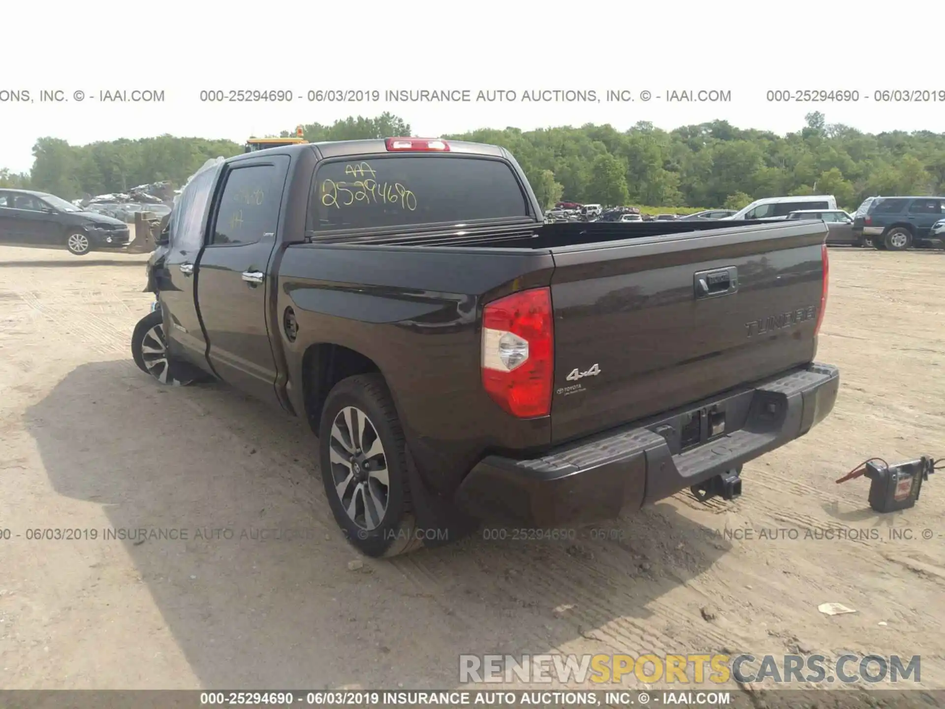 3 Photograph of a damaged car 5TFHY5F16KX808386 TOYOTA TUNDRA 2019