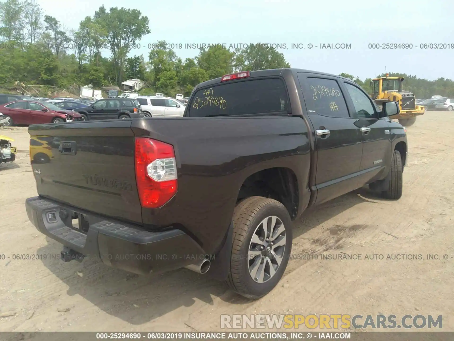 4 Photograph of a damaged car 5TFHY5F16KX808386 TOYOTA TUNDRA 2019