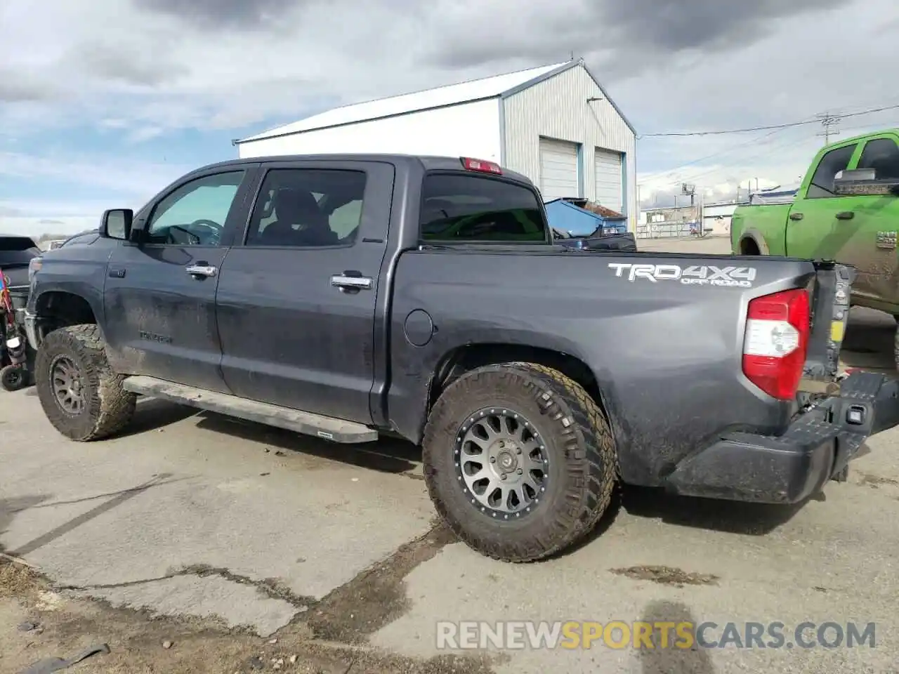 2 Photograph of a damaged car 5TFHY5F16KX830470 TOYOTA TUNDRA 2019