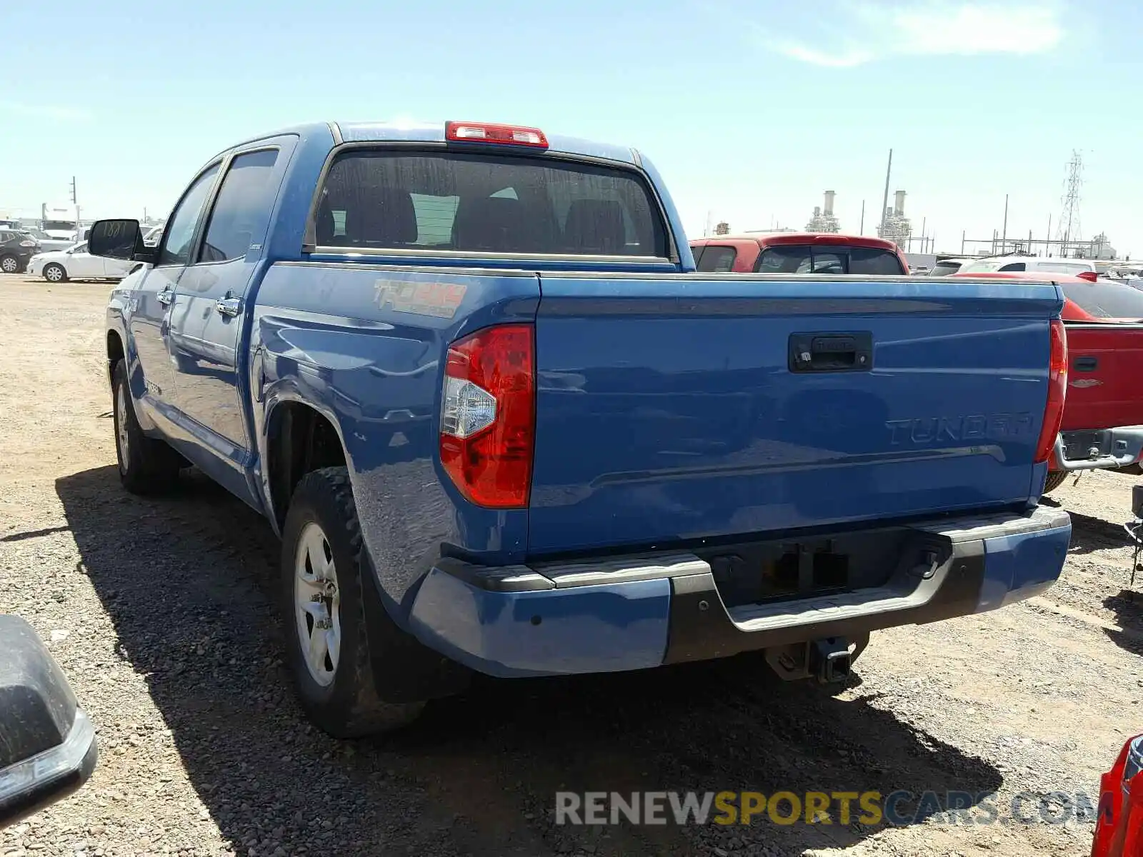 3 Photograph of a damaged car 5TFHY5F16KX842599 TOYOTA TUNDRA 2019