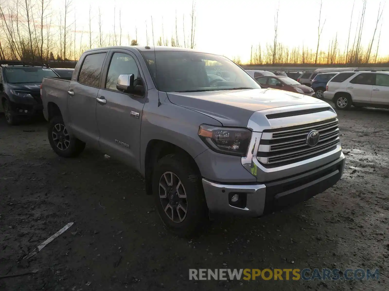 1 Photograph of a damaged car 5TFHY5F17KX787239 TOYOTA TUNDRA 2019