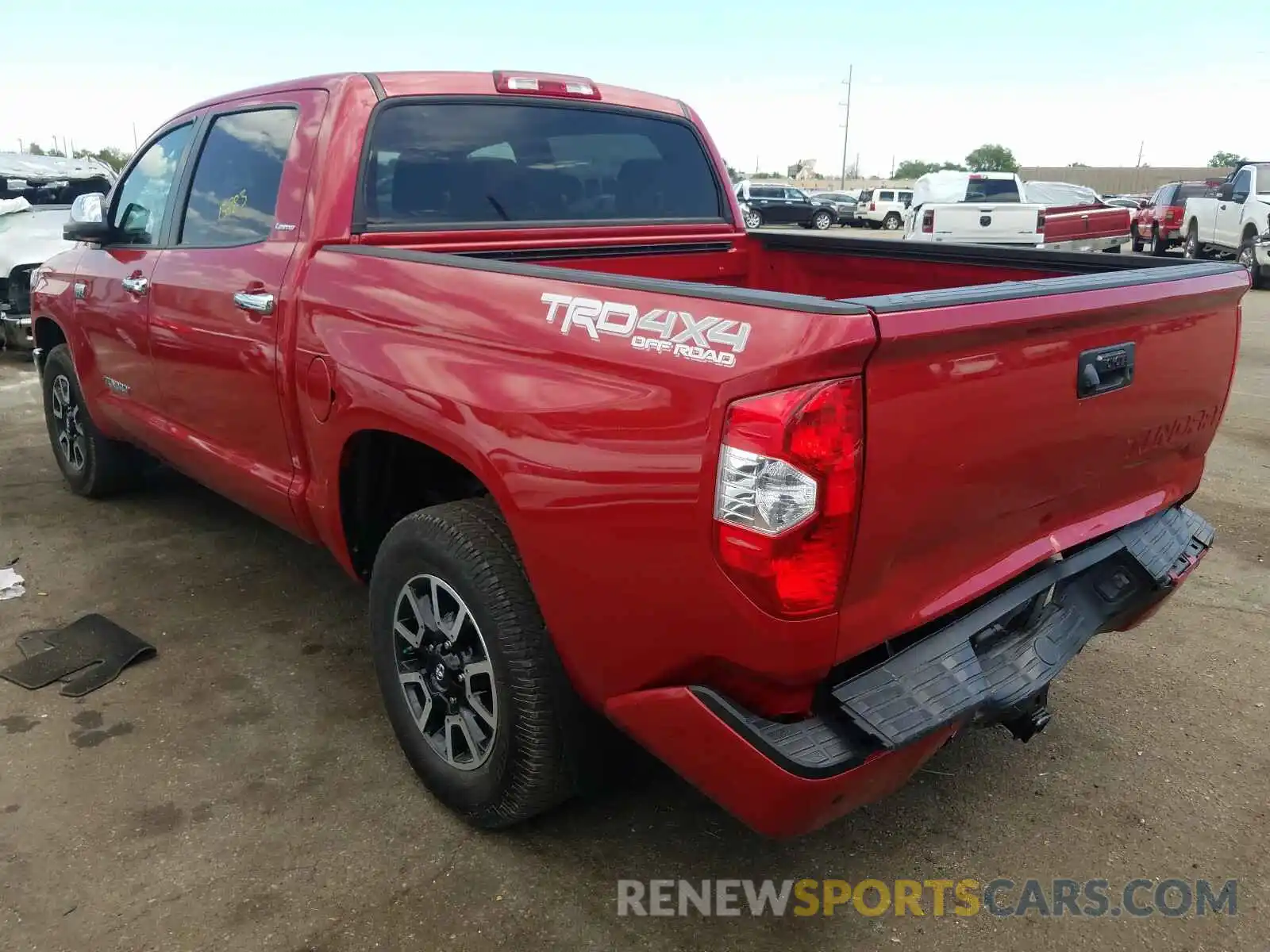 3 Photograph of a damaged car 5TFHY5F17KX792182 TOYOTA TUNDRA 2019