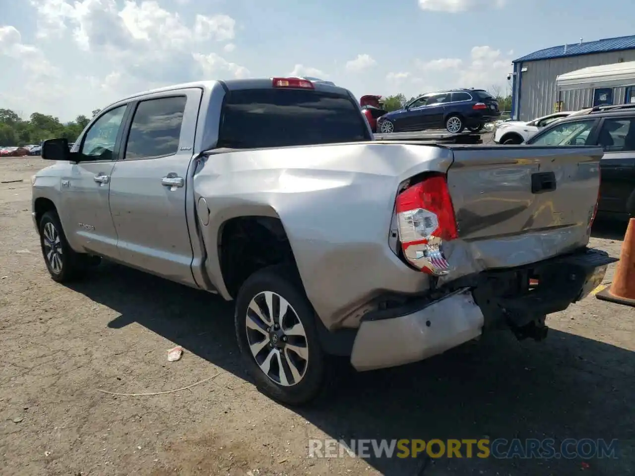 3 Photograph of a damaged car 5TFHY5F17KX805464 TOYOTA TUNDRA 2019