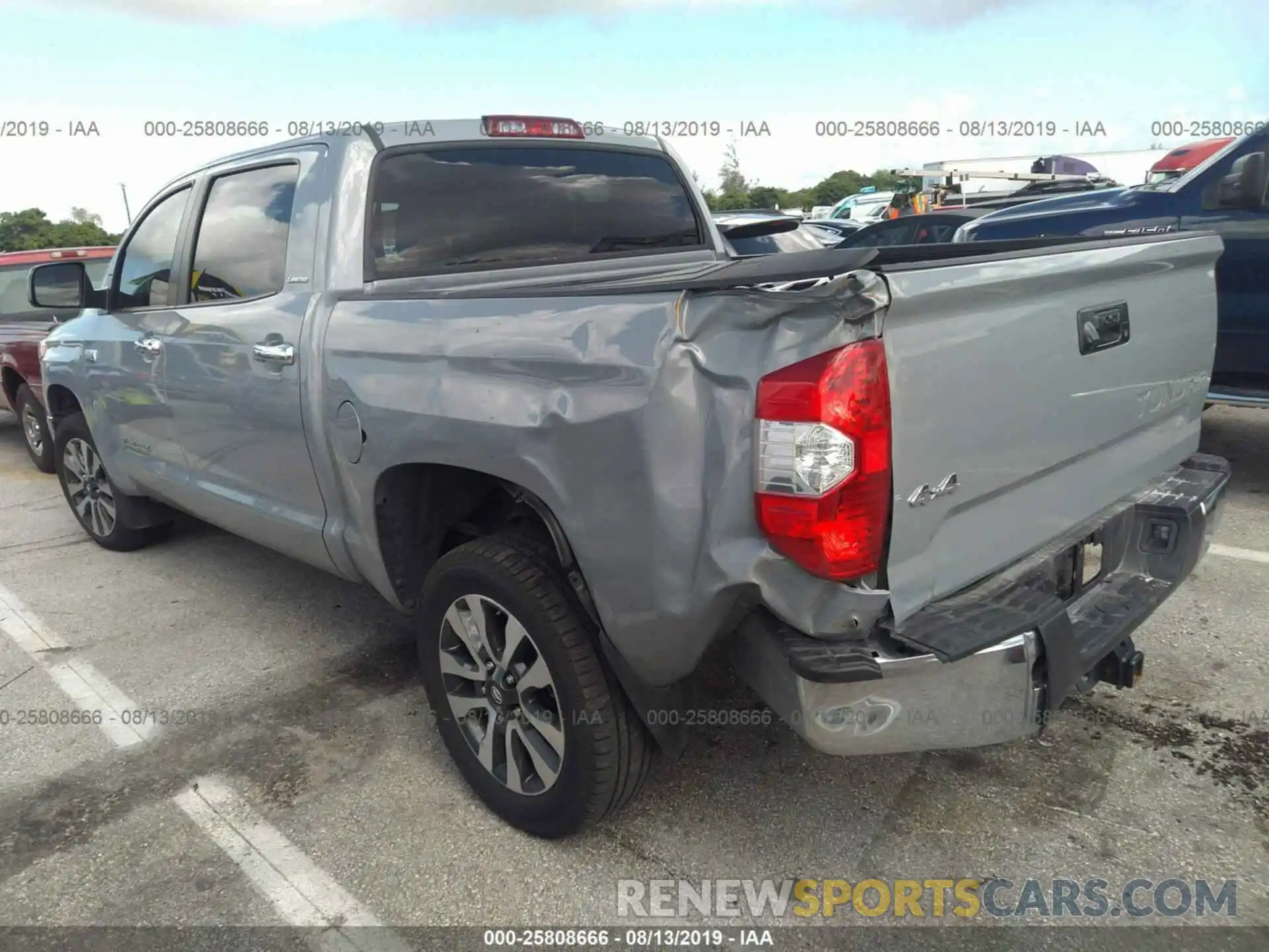 3 Photograph of a damaged car 5TFHY5F17KX819218 TOYOTA TUNDRA 2019