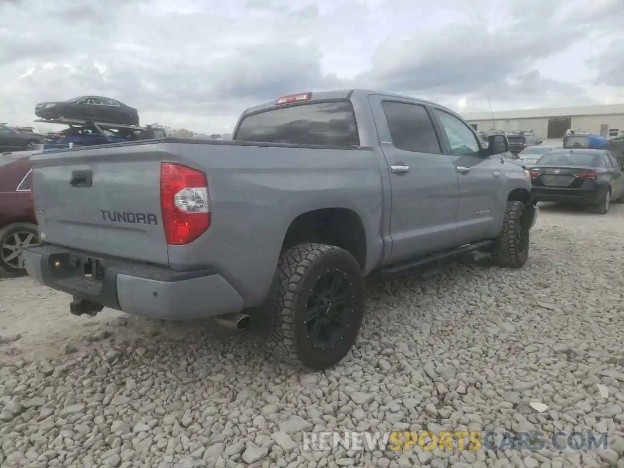 4 Фотография поврежденного автомобиля 5TFHY5F17KX832776 TOYOTA TUNDRA 2019