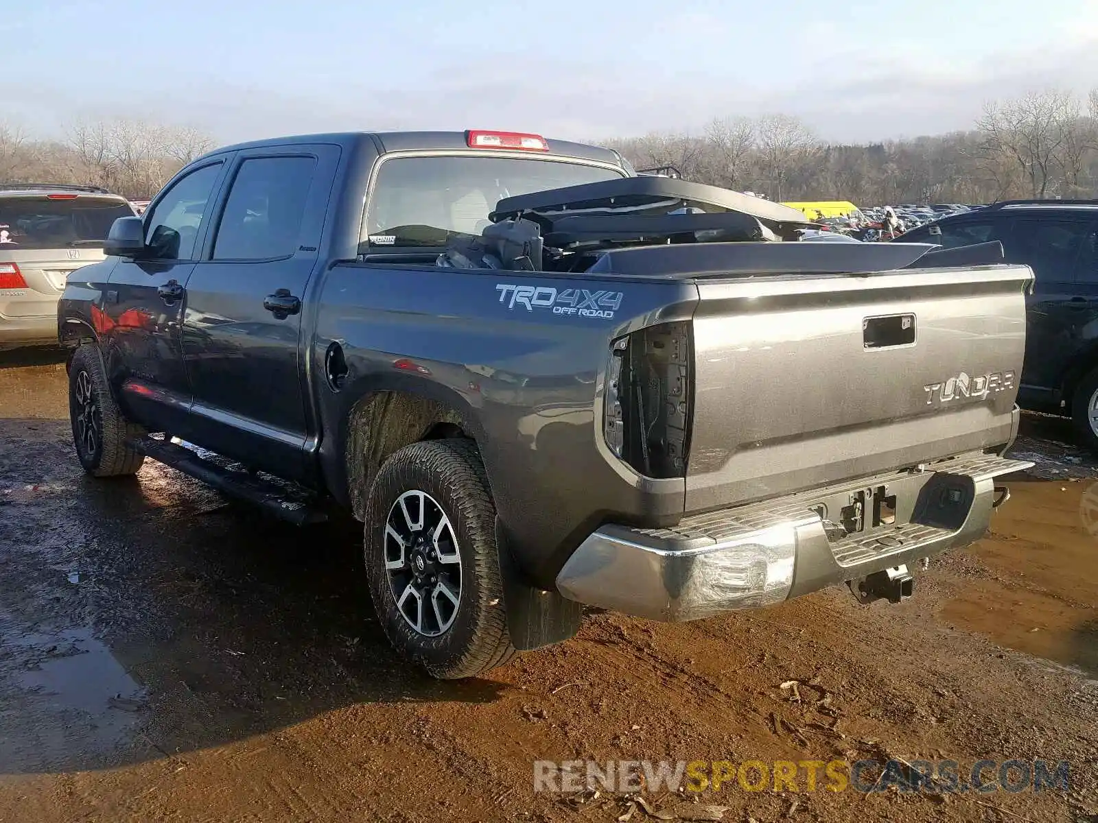 3 Photograph of a damaged car 5TFHY5F18KX779201 TOYOTA TUNDRA 2019