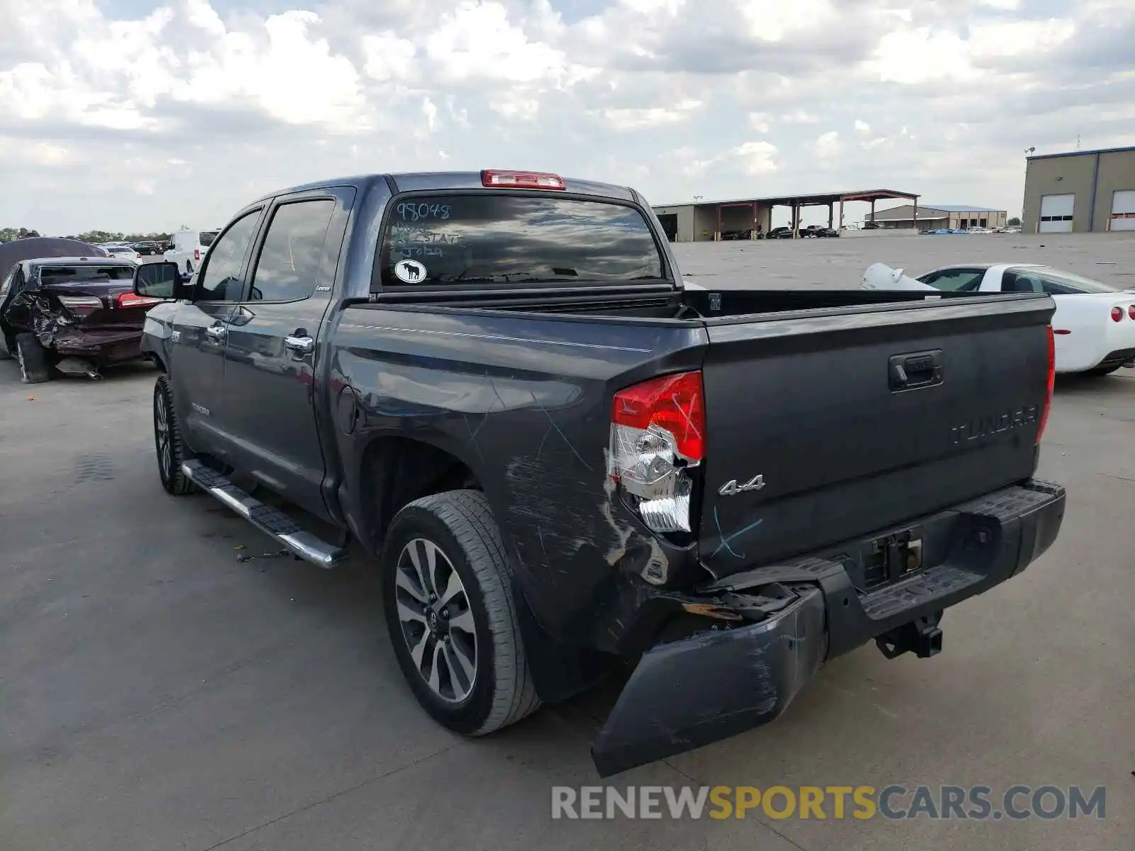 3 Photograph of a damaged car 5TFHY5F18KX811824 TOYOTA TUNDRA 2019