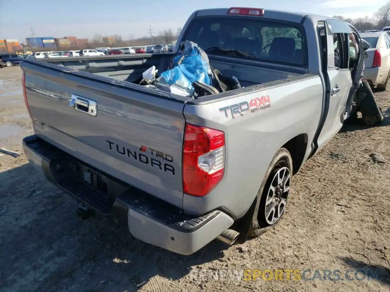 4 Photograph of a damaged car 5TFHY5F18KX815128 TOYOTA TUNDRA 2019