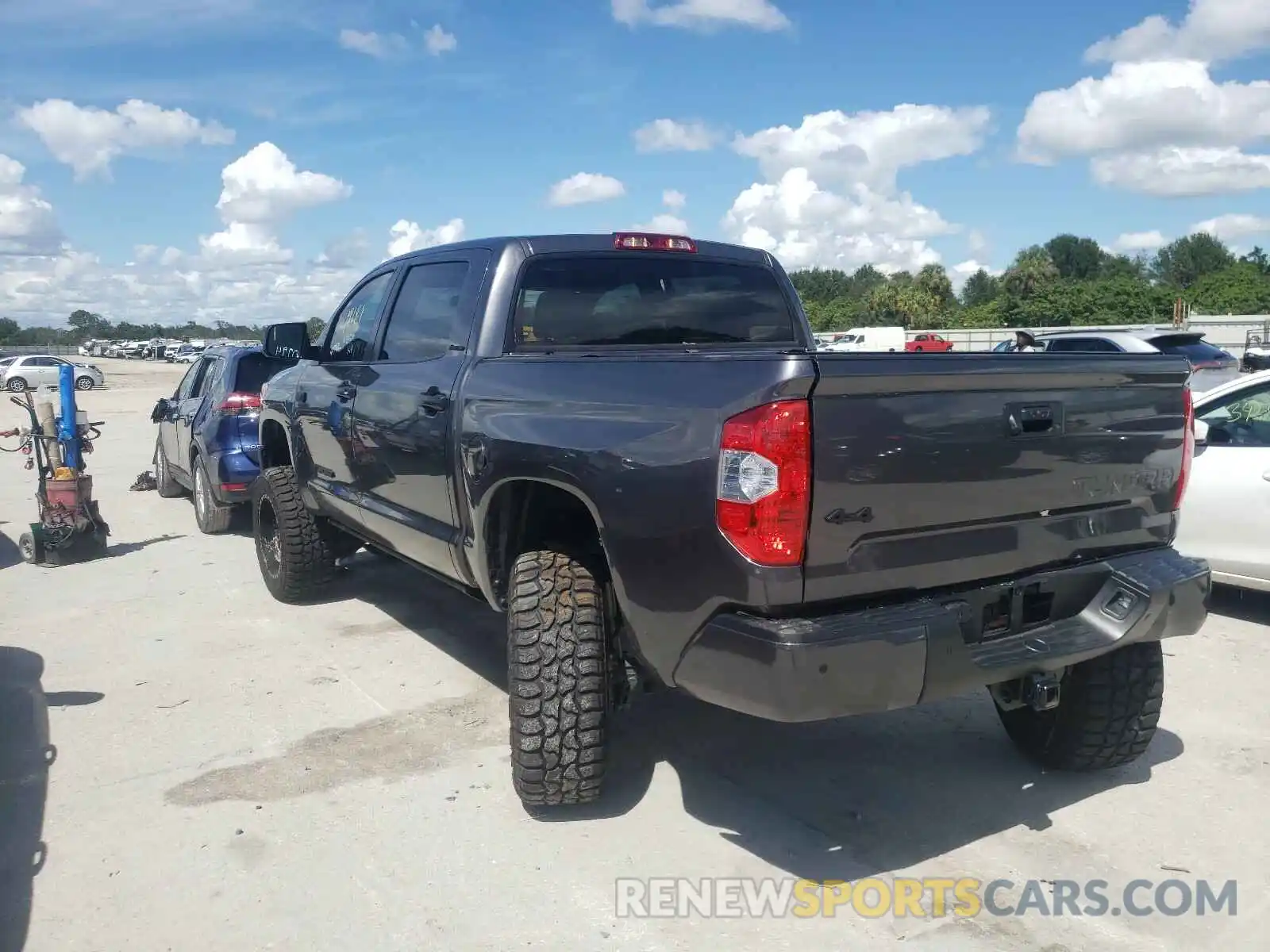 3 Photograph of a damaged car 5TFHY5F19KX783967 TOYOTA TUNDRA 2019