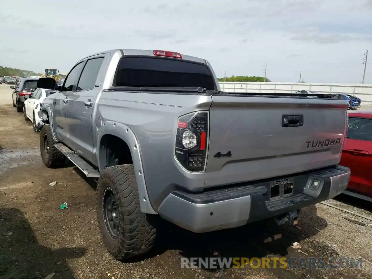 3 Photograph of a damaged car 5TFHY5F19KX792779 TOYOTA TUNDRA 2019