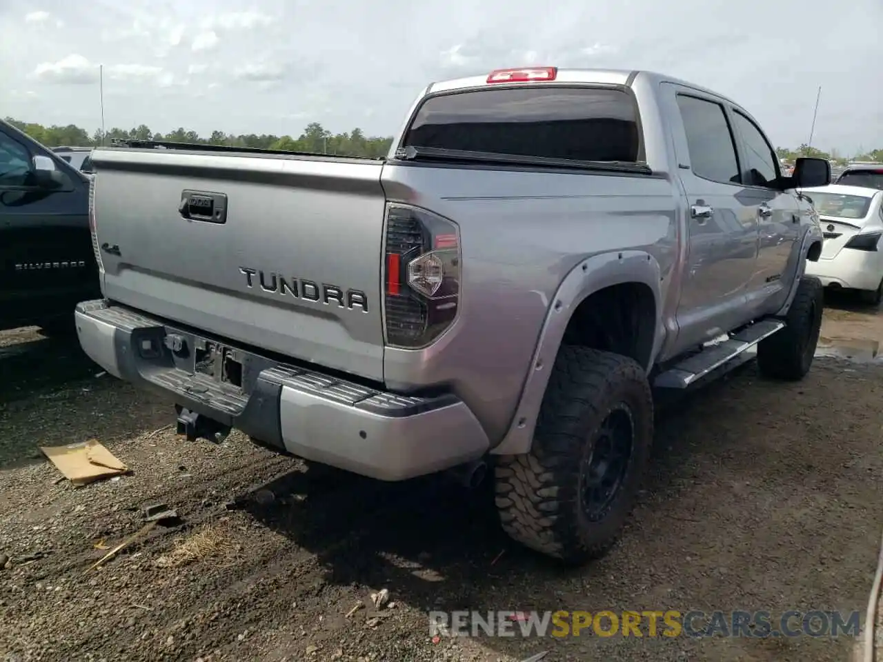 4 Photograph of a damaged car 5TFHY5F19KX792779 TOYOTA TUNDRA 2019