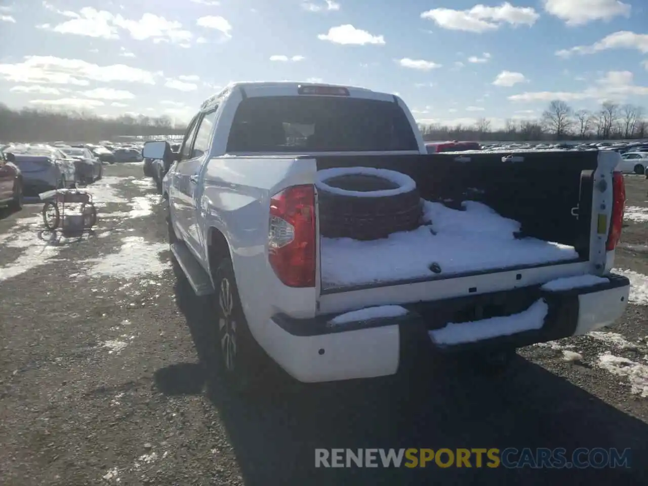 3 Photograph of a damaged car 5TFHY5F19KX798713 TOYOTA TUNDRA 2019