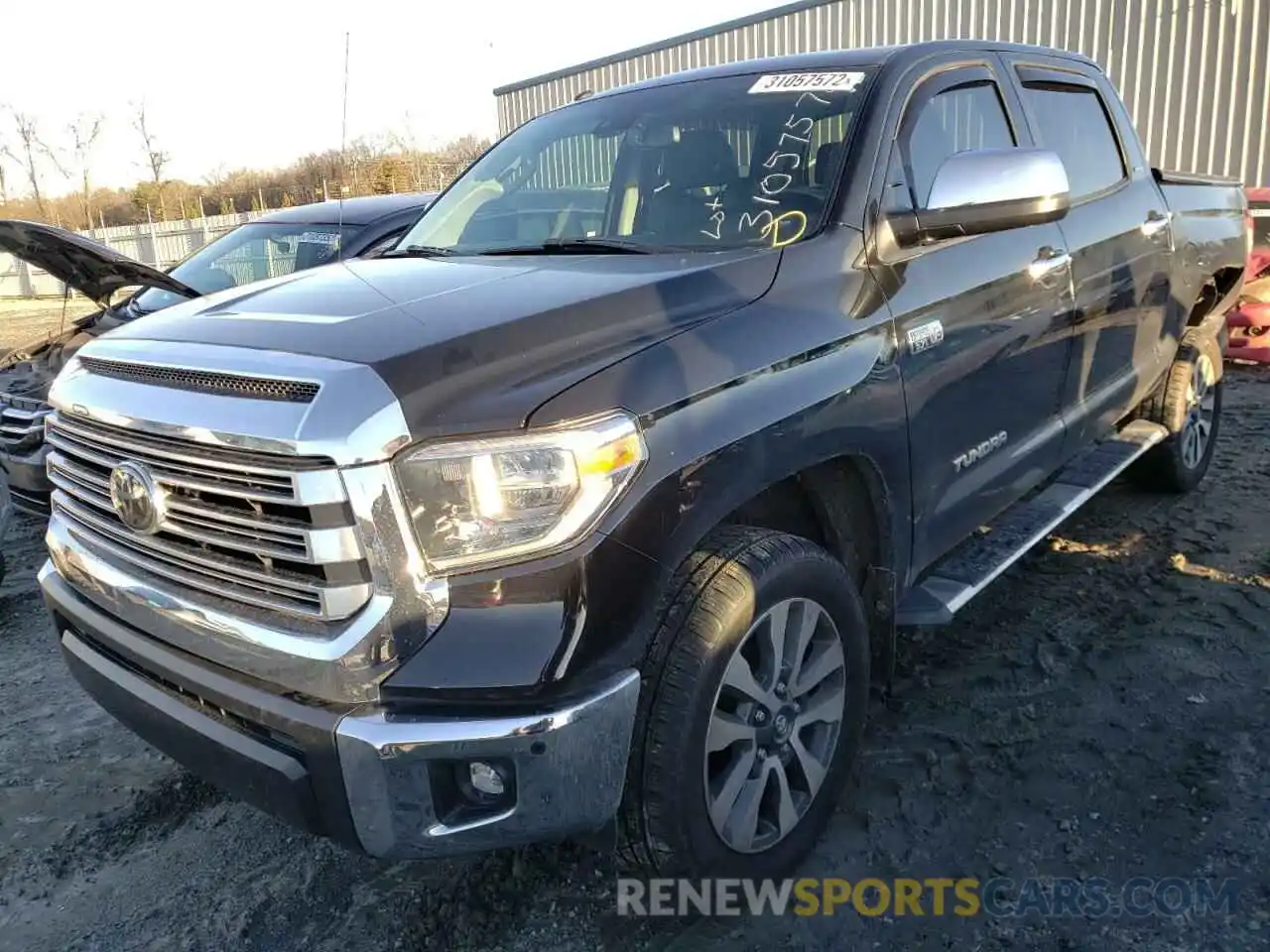 2 Photograph of a damaged car 5TFHY5F19KX802632 TOYOTA TUNDRA 2019