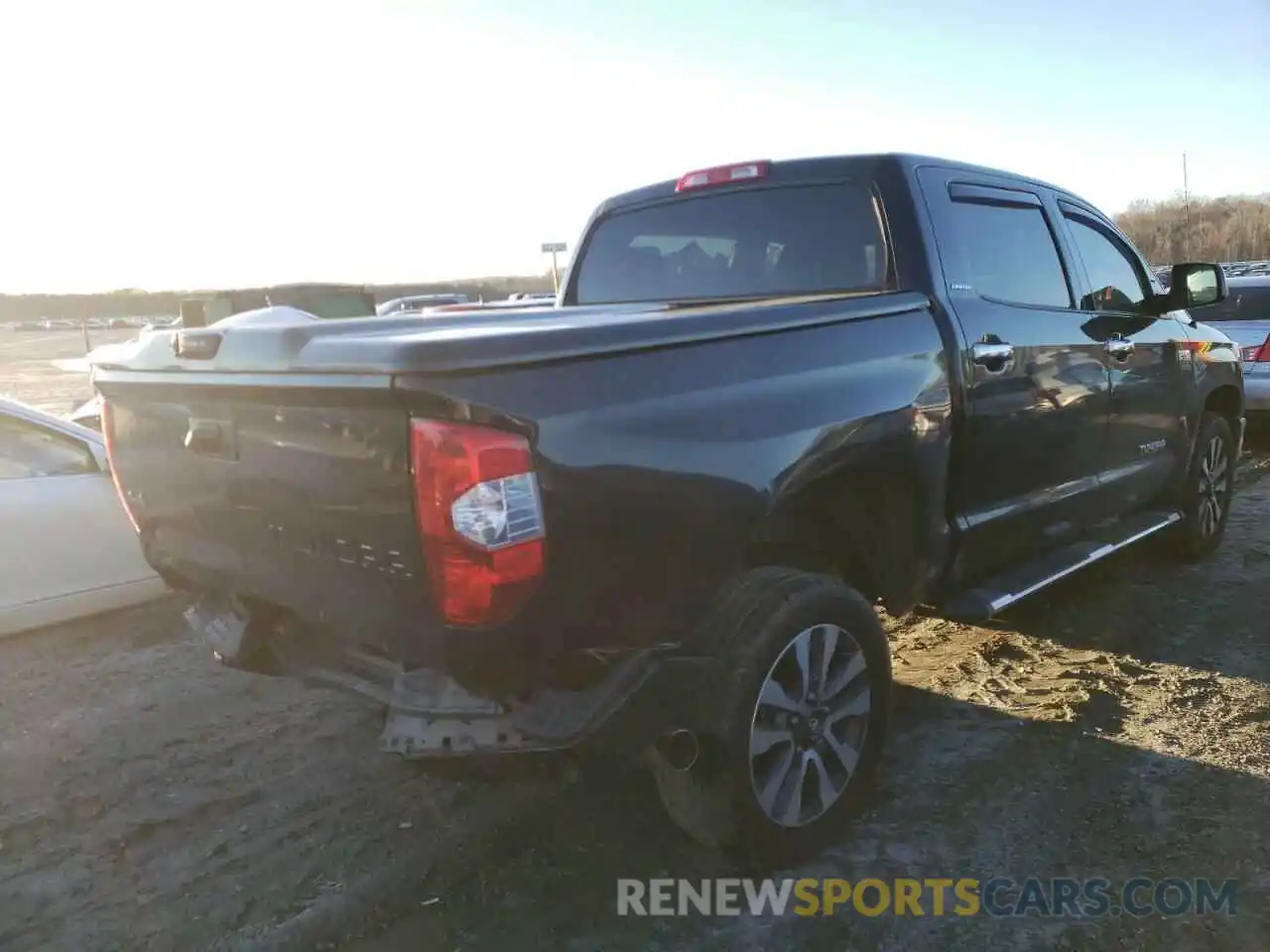 4 Photograph of a damaged car 5TFHY5F19KX802632 TOYOTA TUNDRA 2019