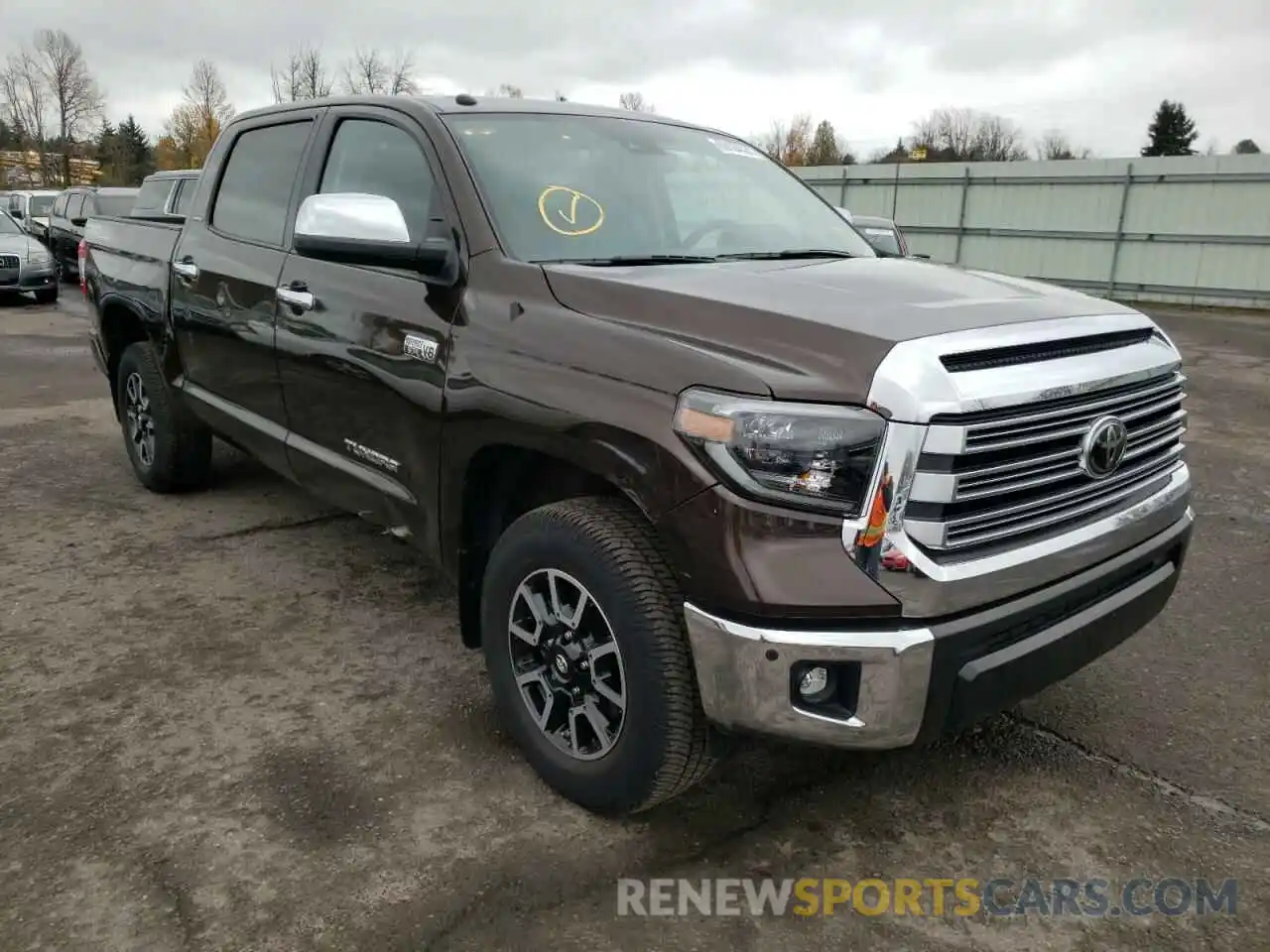 1 Photograph of a damaged car 5TFHY5F19KX840829 TOYOTA TUNDRA 2019