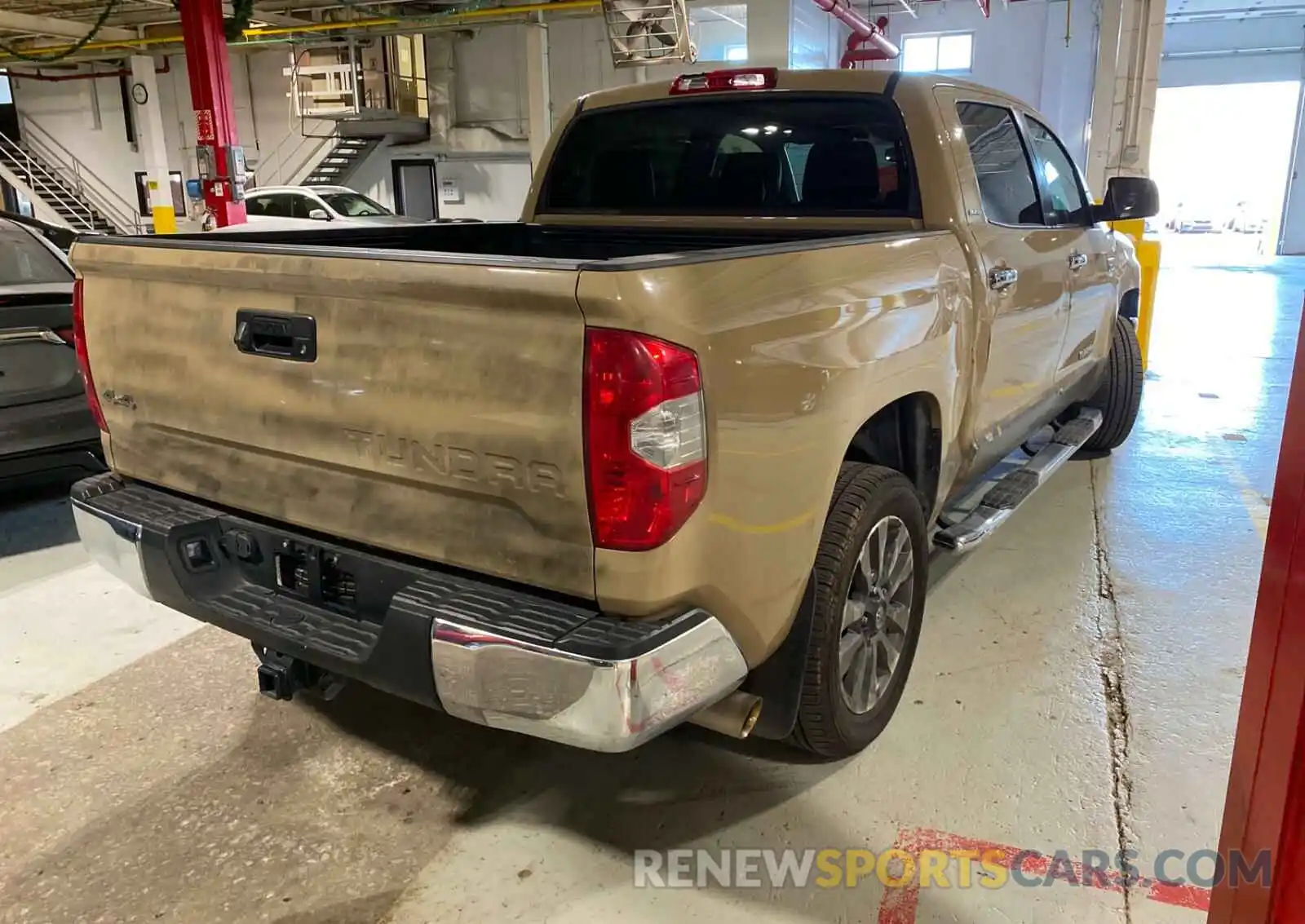 4 Photograph of a damaged car 5TFHY5F19KX867822 TOYOTA TUNDRA 2019