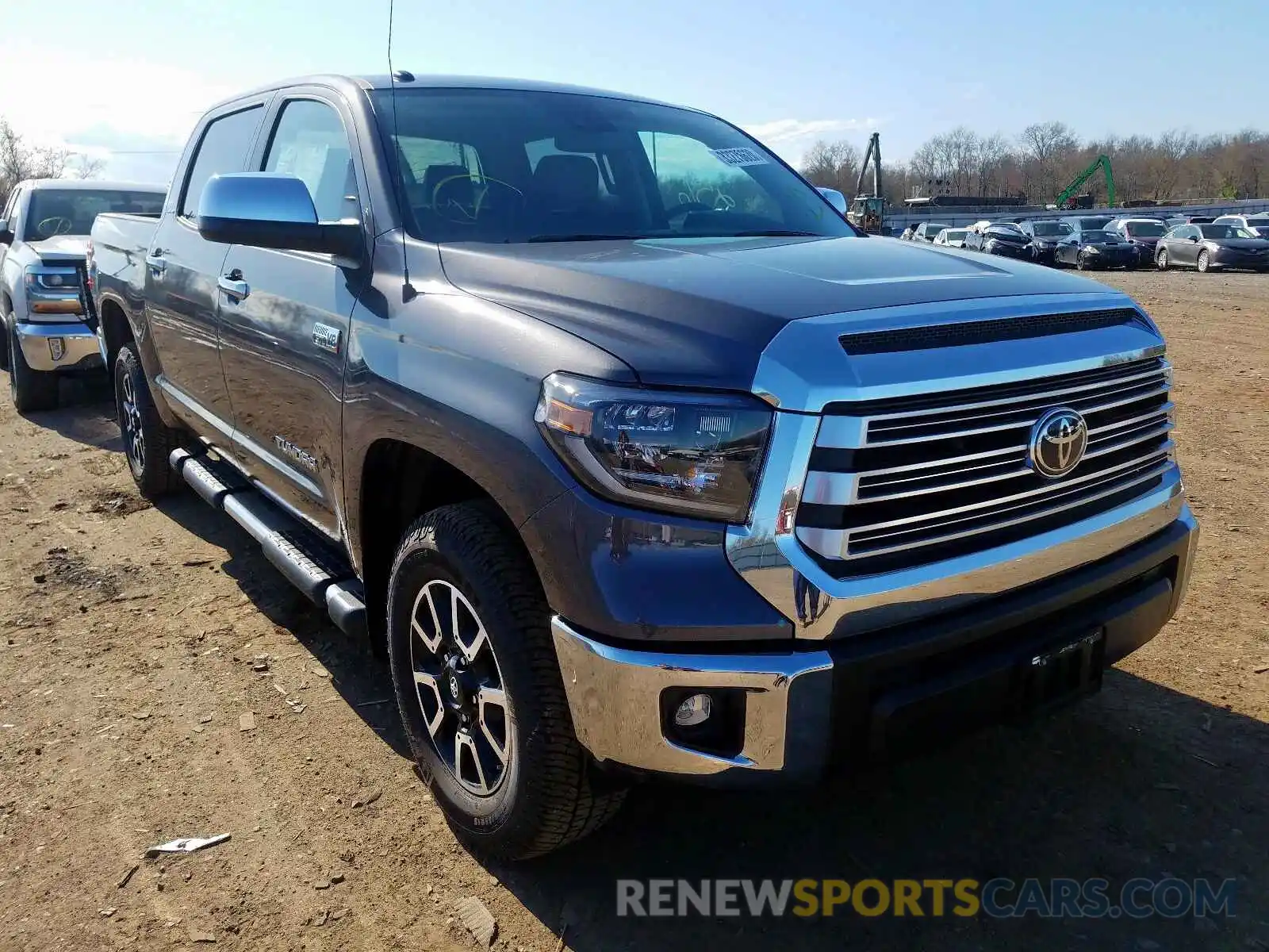 1 Photograph of a damaged car 5TFHY5F1XKX790488 TOYOTA TUNDRA 2019