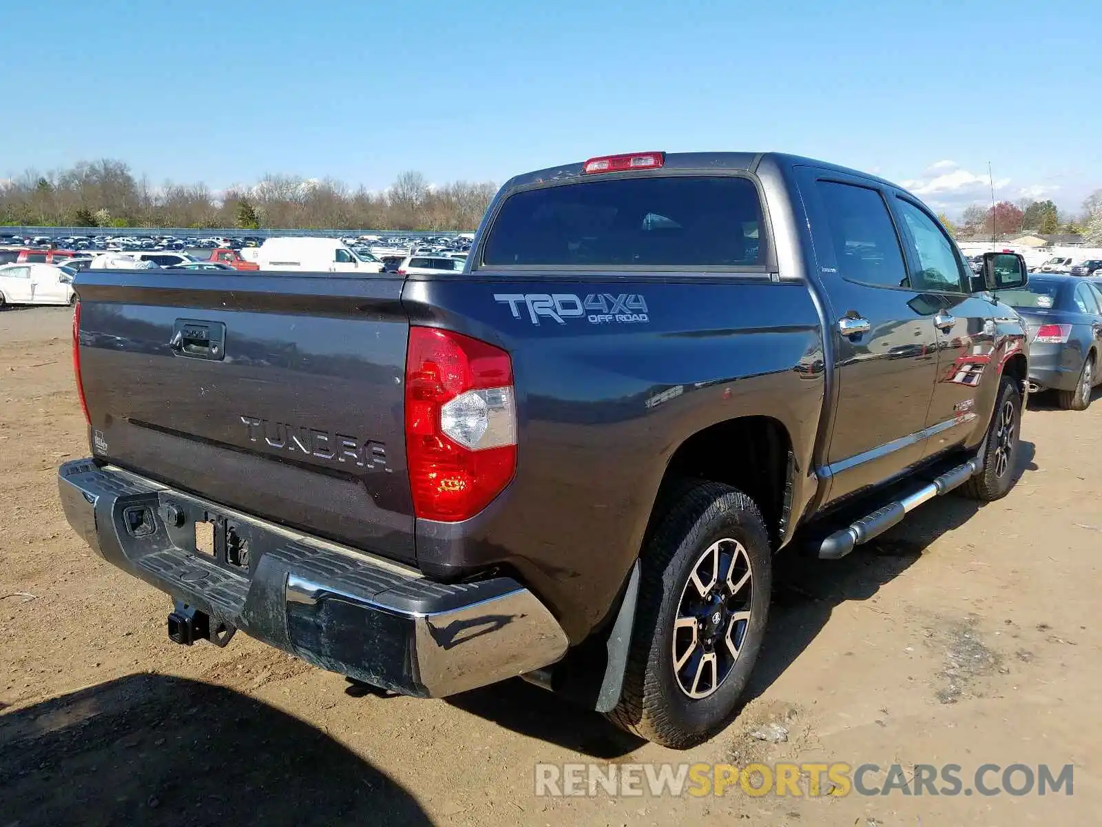 4 Photograph of a damaged car 5TFHY5F1XKX790488 TOYOTA TUNDRA 2019