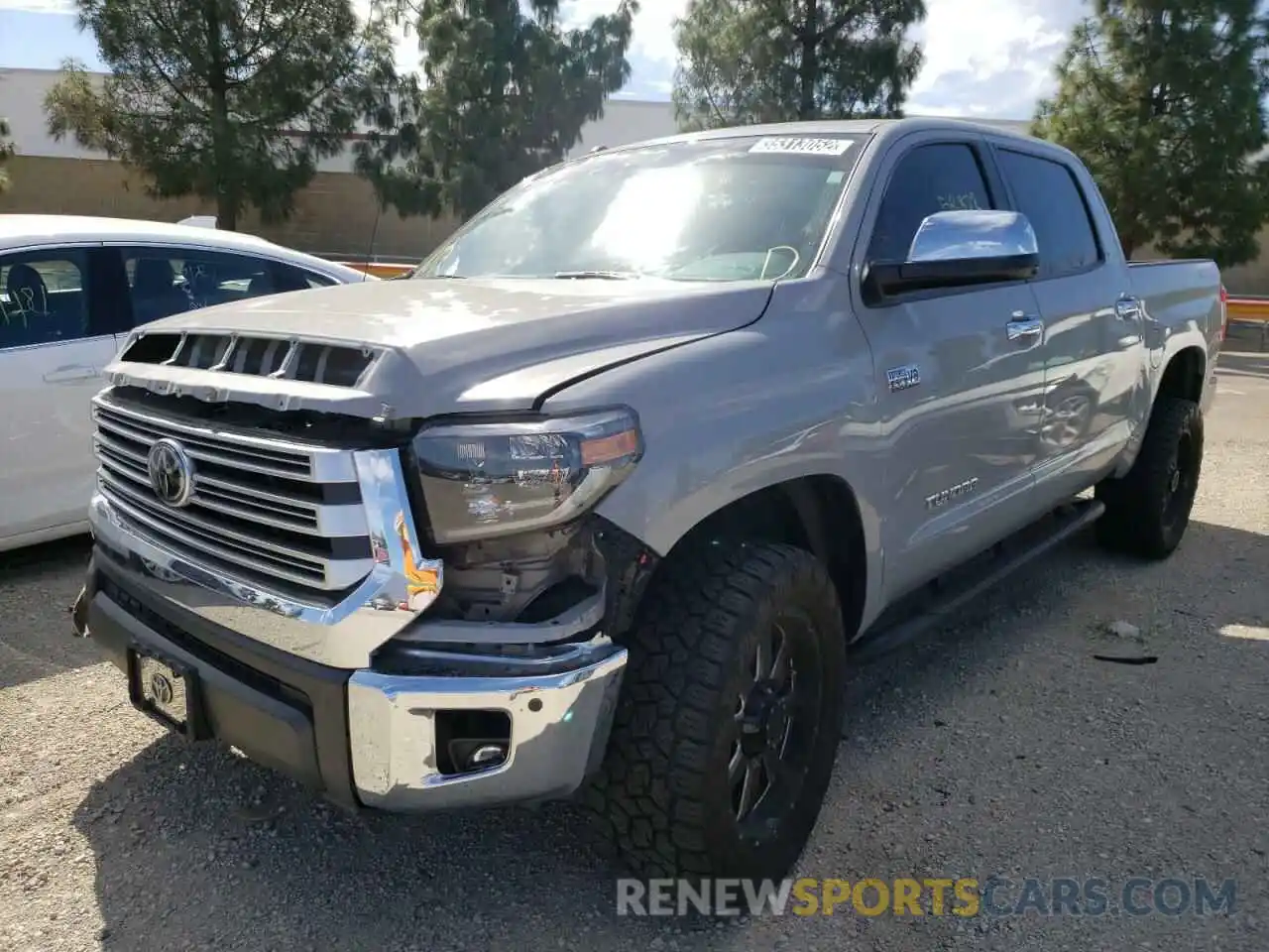 2 Photograph of a damaged car 5TFHY5F1XKX847384 TOYOTA TUNDRA 2019