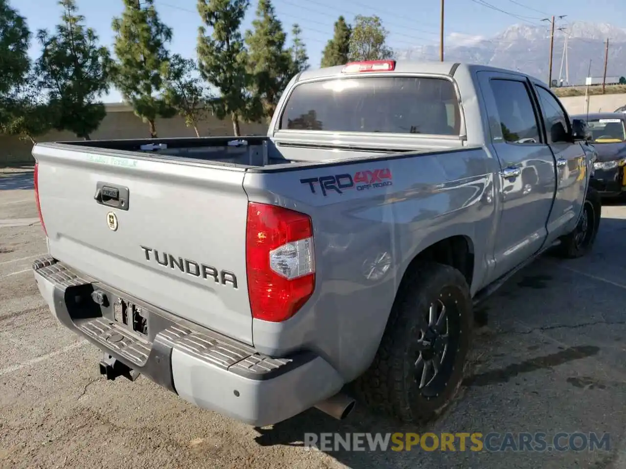 4 Photograph of a damaged car 5TFHY5F1XKX847384 TOYOTA TUNDRA 2019