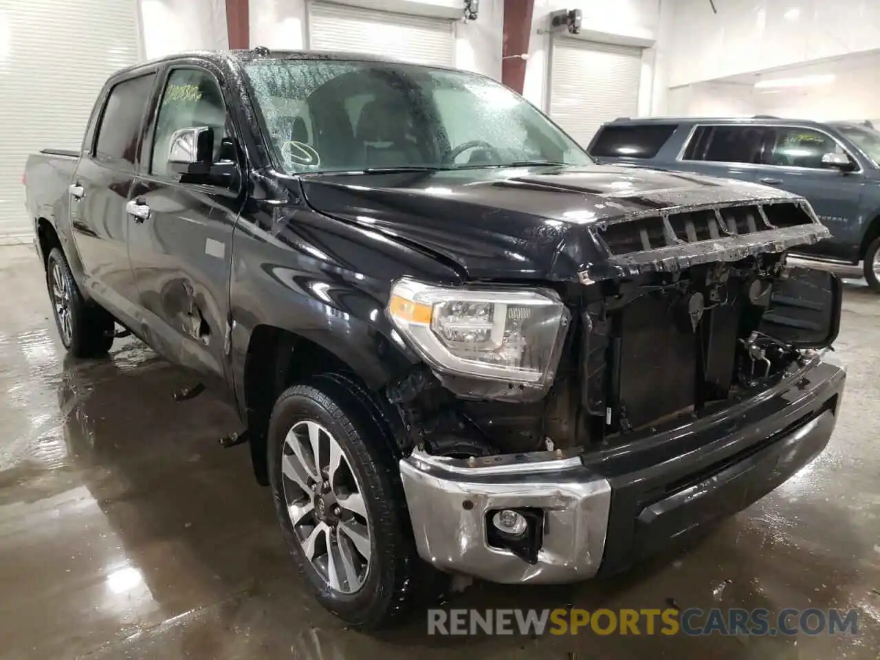 1 Photograph of a damaged car 5TFHY5F1XKX866601 TOYOTA TUNDRA 2019