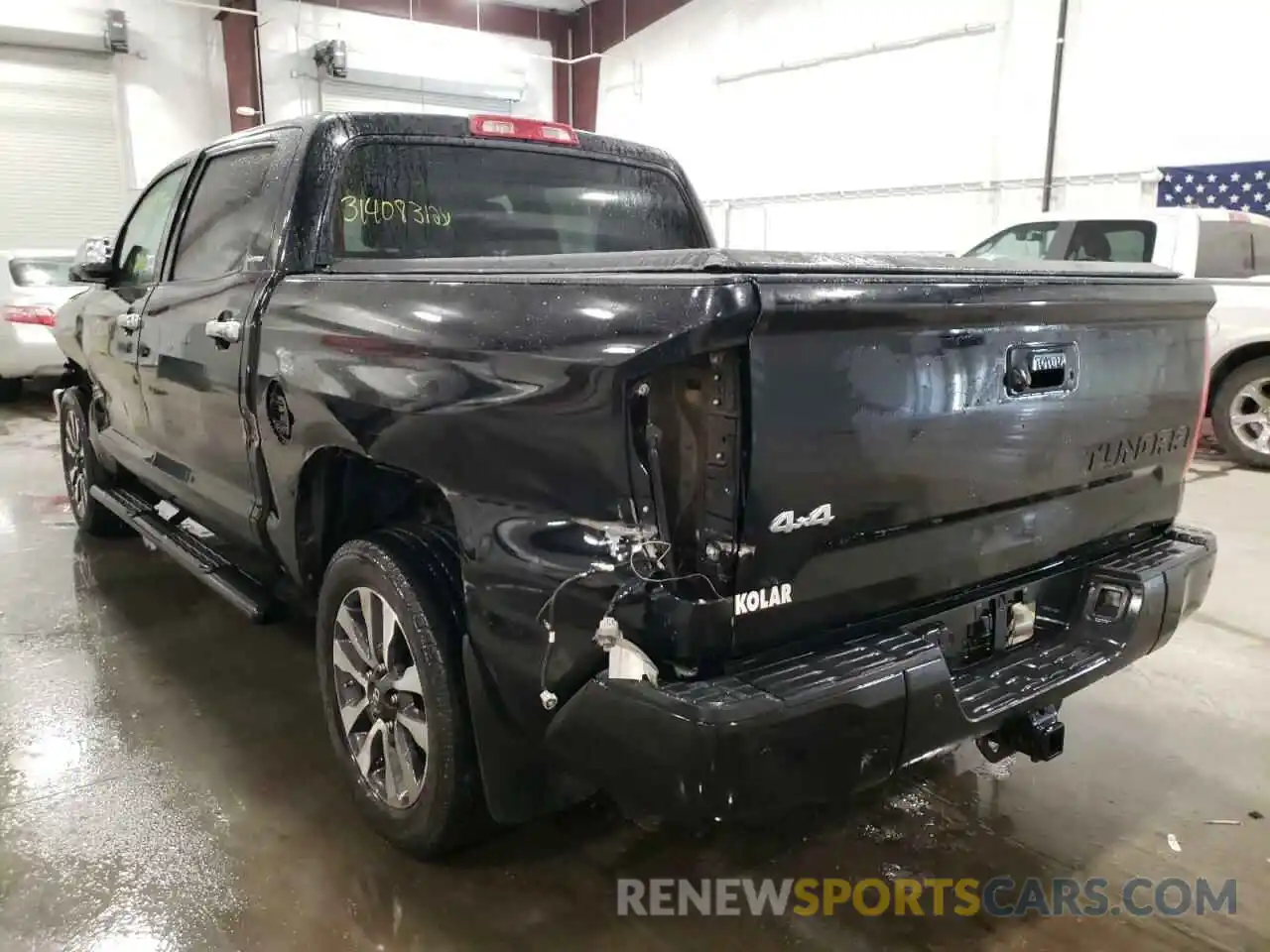 3 Photograph of a damaged car 5TFHY5F1XKX866601 TOYOTA TUNDRA 2019