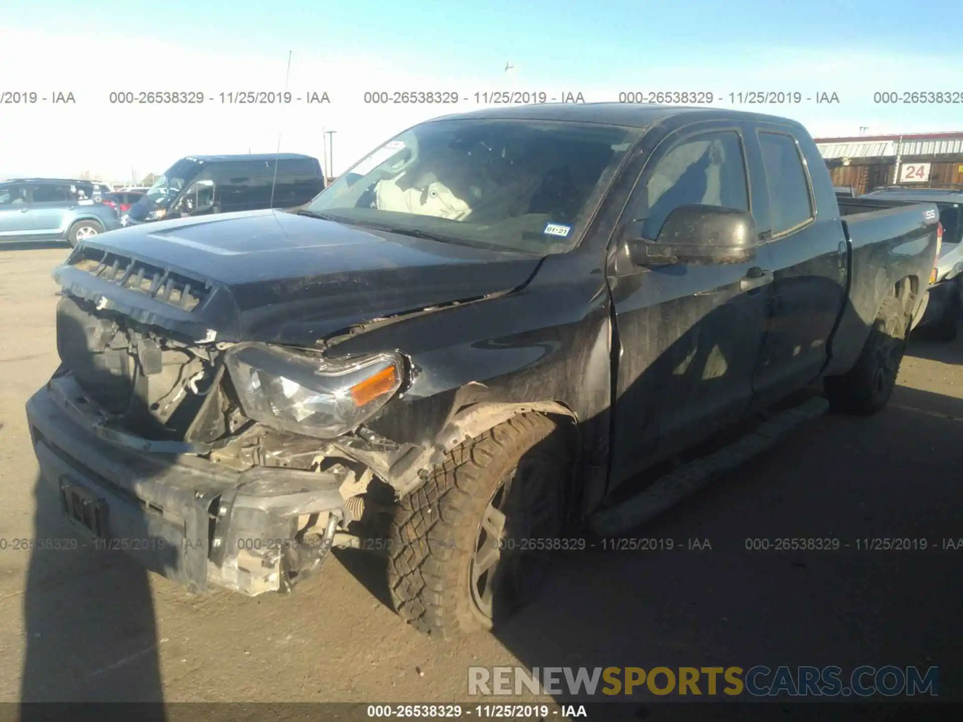 2 Photograph of a damaged car 5TFRM5F10KX138527 TOYOTA TUNDRA 2019