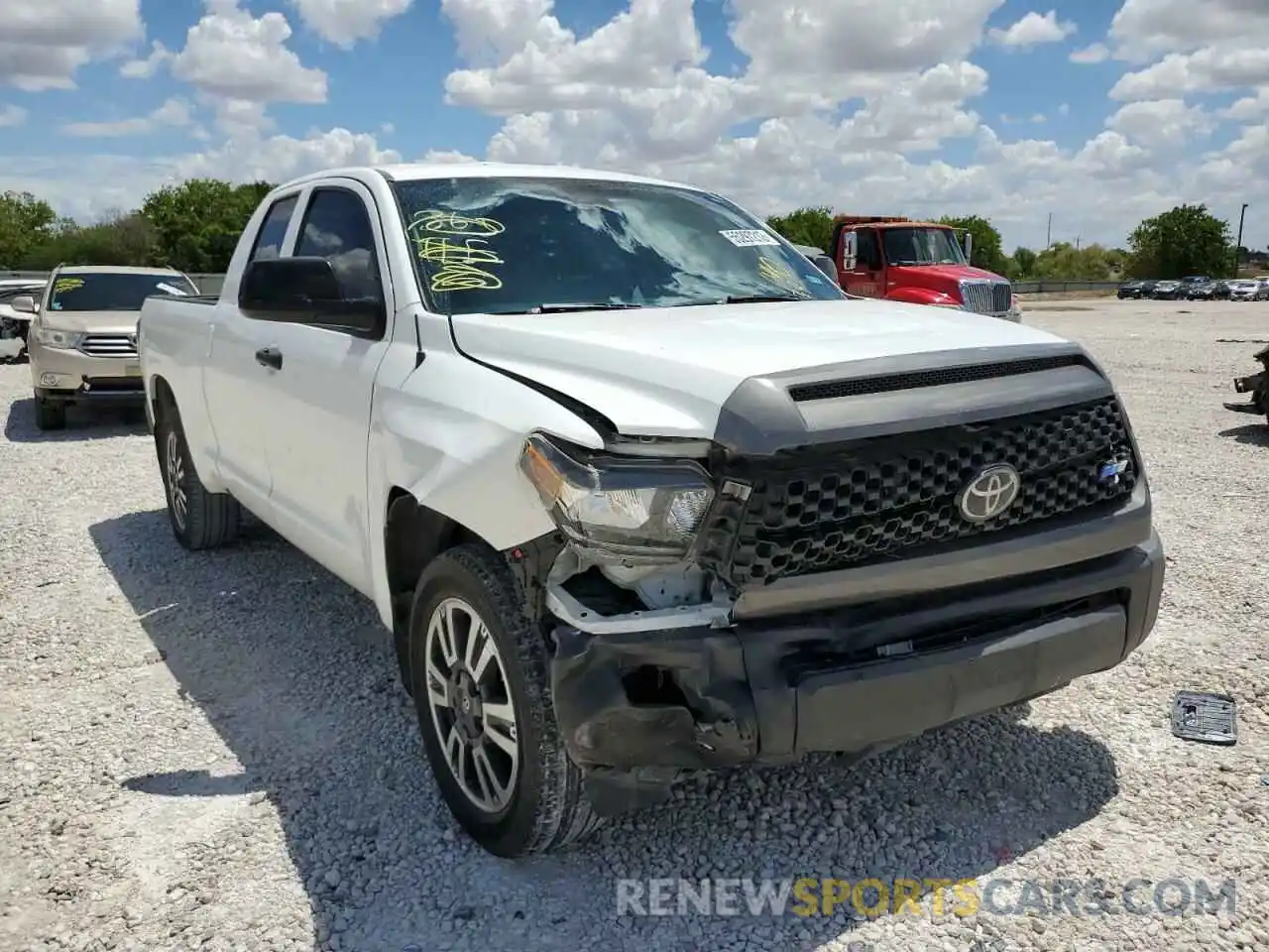 9 Photograph of a damaged car 5TFRM5F10KX141539 TOYOTA TUNDRA 2019