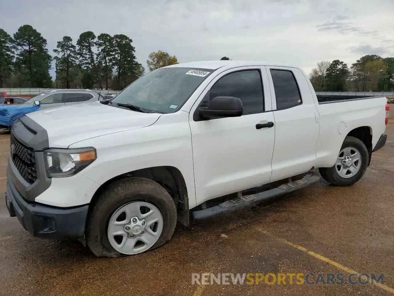 1 Photograph of a damaged car 5TFRM5F10KX142481 TOYOTA TUNDRA 2019